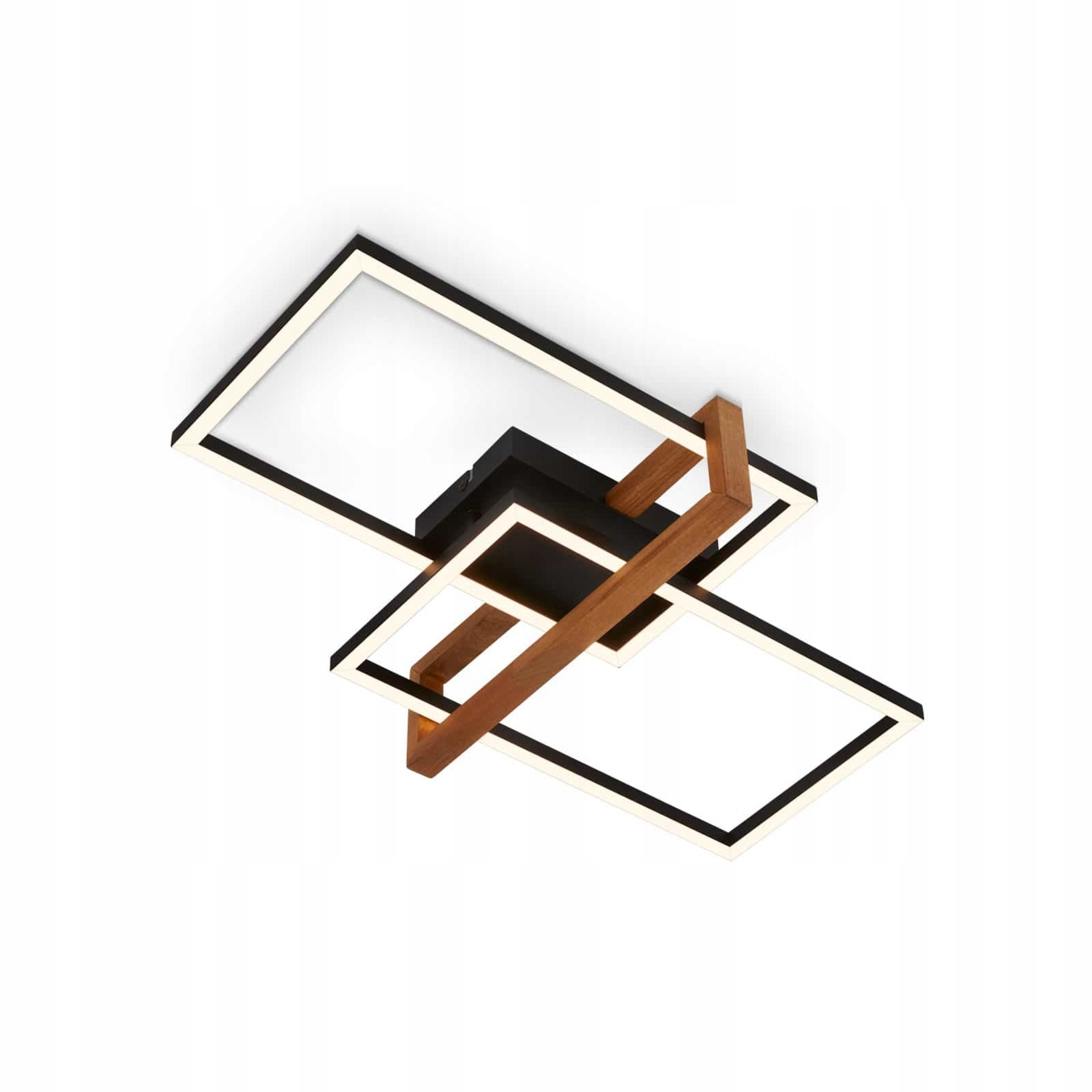 Briloner Led stropné svietidlo, 50,5 cm, 33W, 3300lm čierna Brilo 3776015