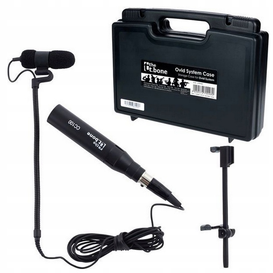 Sada pro kytaru ukulele mikrofon držák pouzdra t.bone Ovid System Guitar