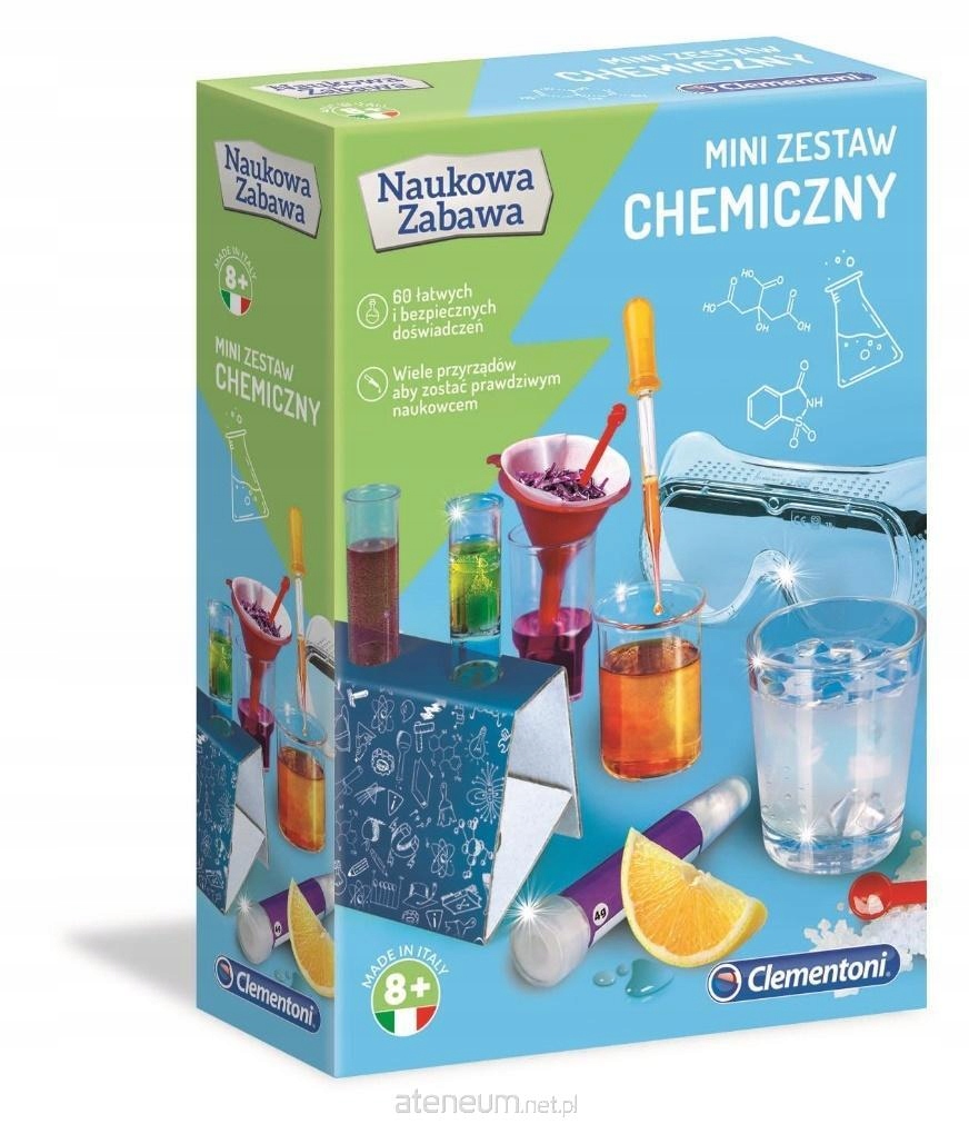 

Naukowa Zabawa Mini Zestaw Chemiczny Clementoni 8+