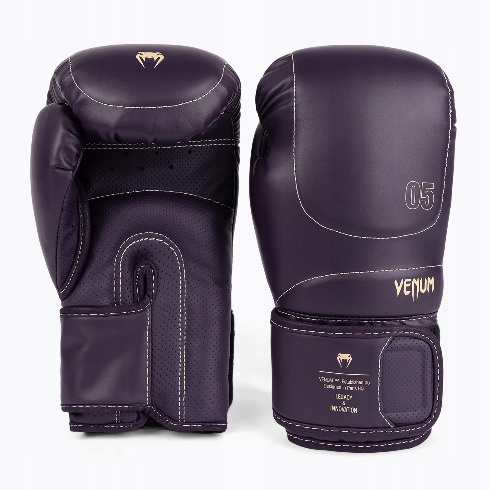 Pánské boxerské rukavice Venum Impact Evo Boxing Gloves deep purple 12oz