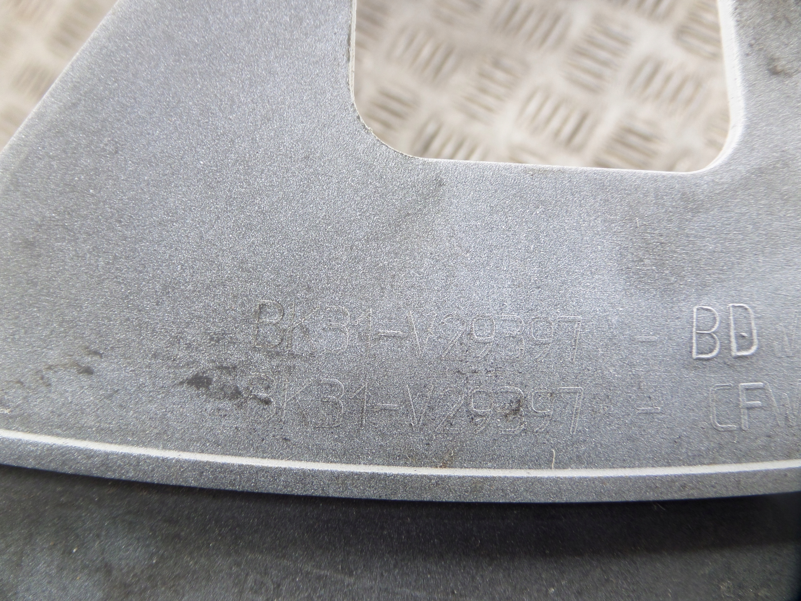 moulding side left FORD TRANSIT MK8 BK31-V29397 BIALA