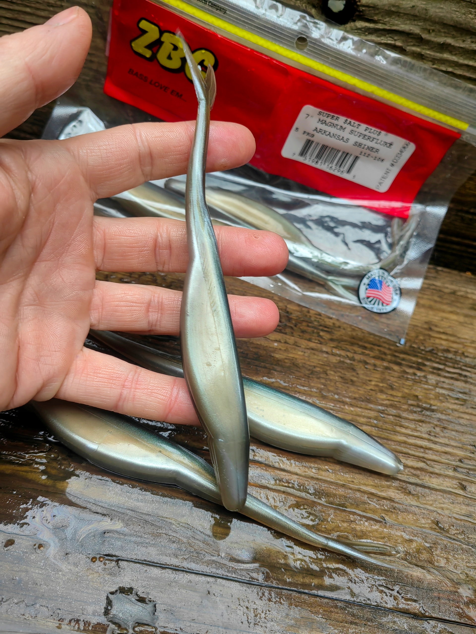 5 szt. Jaskółka ZBC z USA 18 cm - 19g. killer na sandacze i Szczupaki HIT! Model ZBC-7