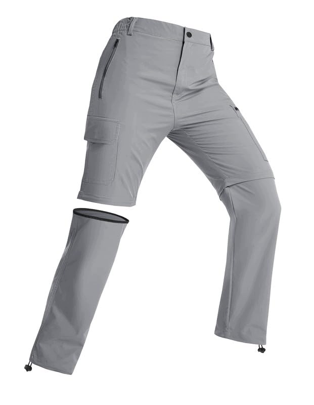 Spodnie Trekkingowe Damskie Outdoor 3w1 Sportowe Odpinana Nogawka Szare L