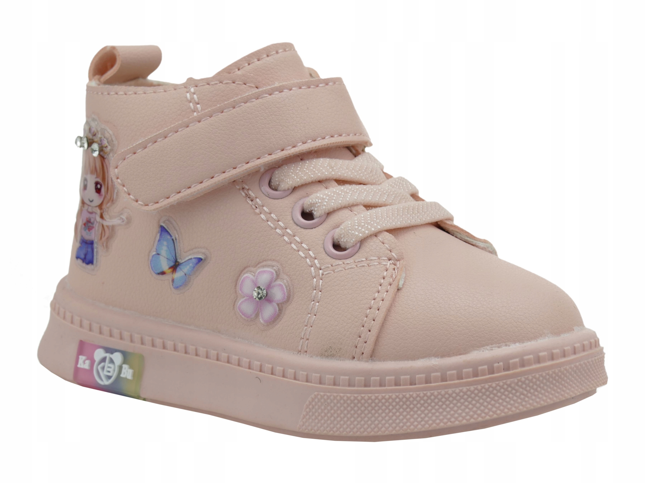 DZIEWCZĘCE TRZEWIKI PÓŁBUTY DZIECIĘCE BOTKI BUTY PRZEJŚCIOWE LEKKIE R. 24 Kod producenta P711