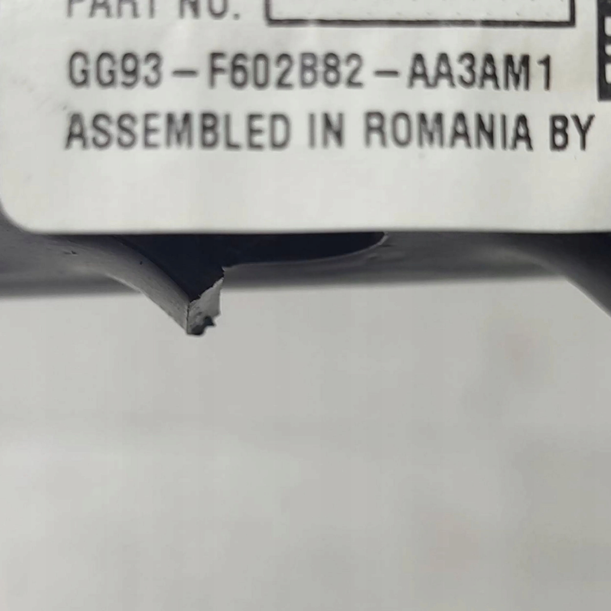 Ford Mondeo MK5 16r 2.0TDCi rail control supports safety
