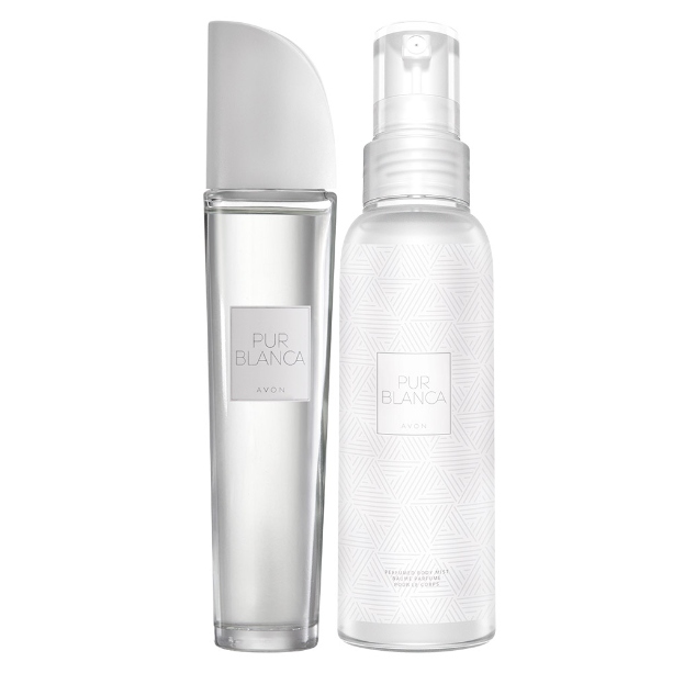 

Zestaw Pur Blanca Woda 50 ml + Mgiełka 100 ml Avon
