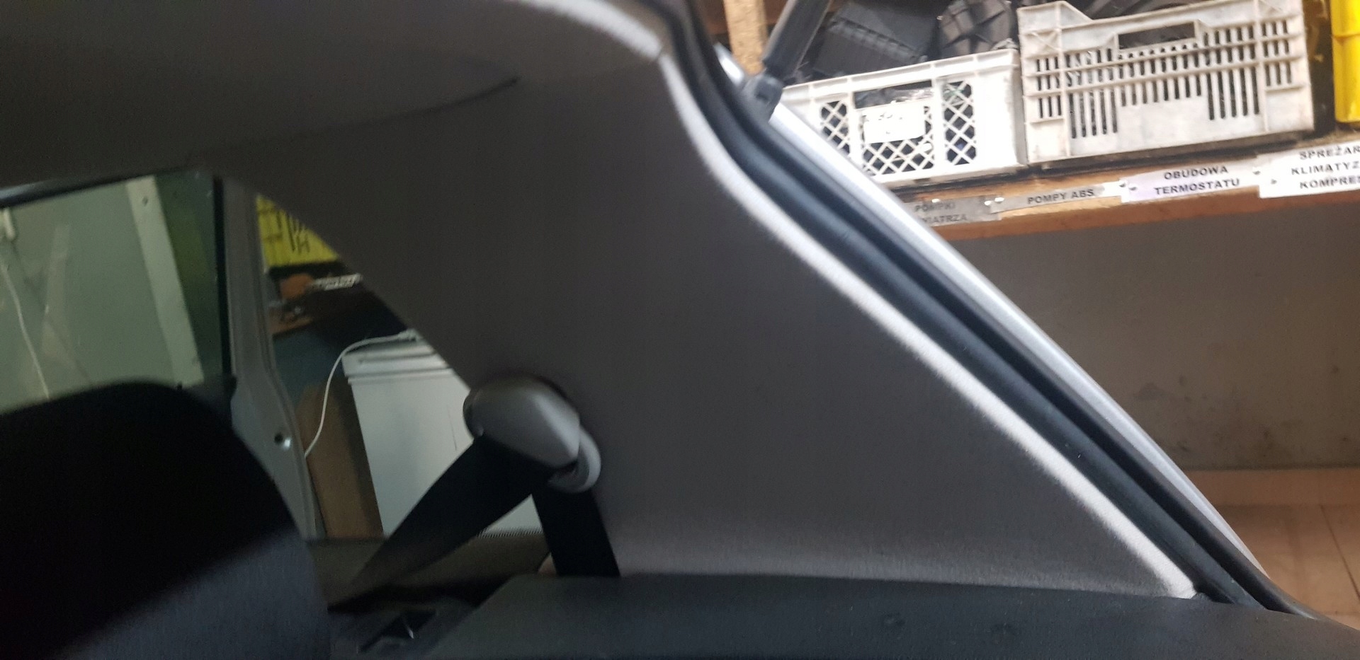 VW GOLF 4 IV BORA POSZYCIE SŁUPKA C AIRBAG