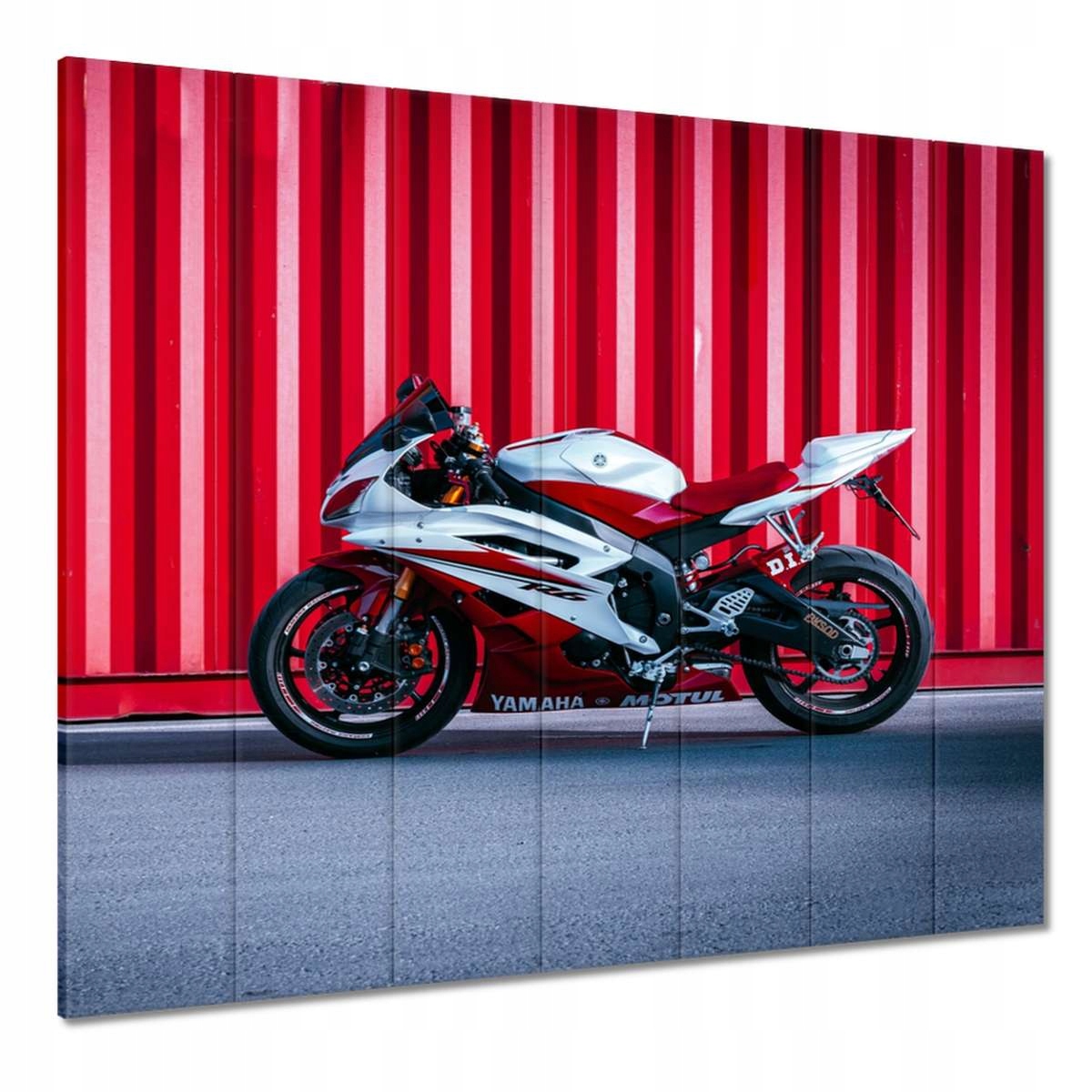 Obrazy 210x195 Białoczerwona Yamaha