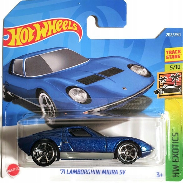 HOT WHEELS 71 LAMBORGHINI MIURA SV HW EXOTICS 2022