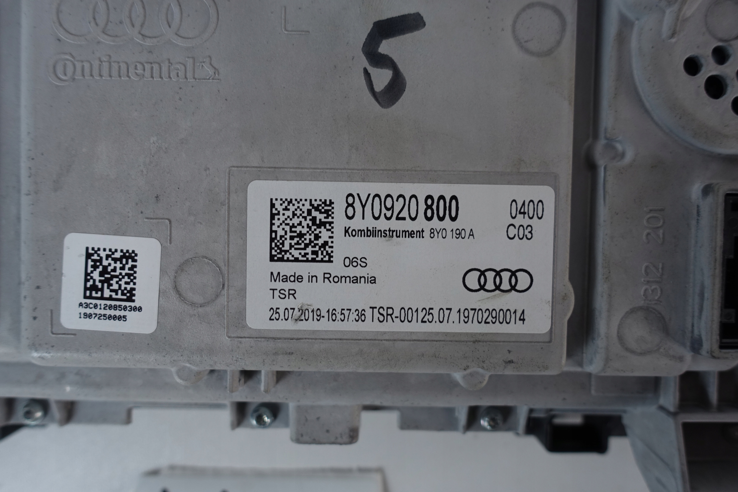 dials VIRTUAL dials LCD AUDI A3 8Y 8Y0920800