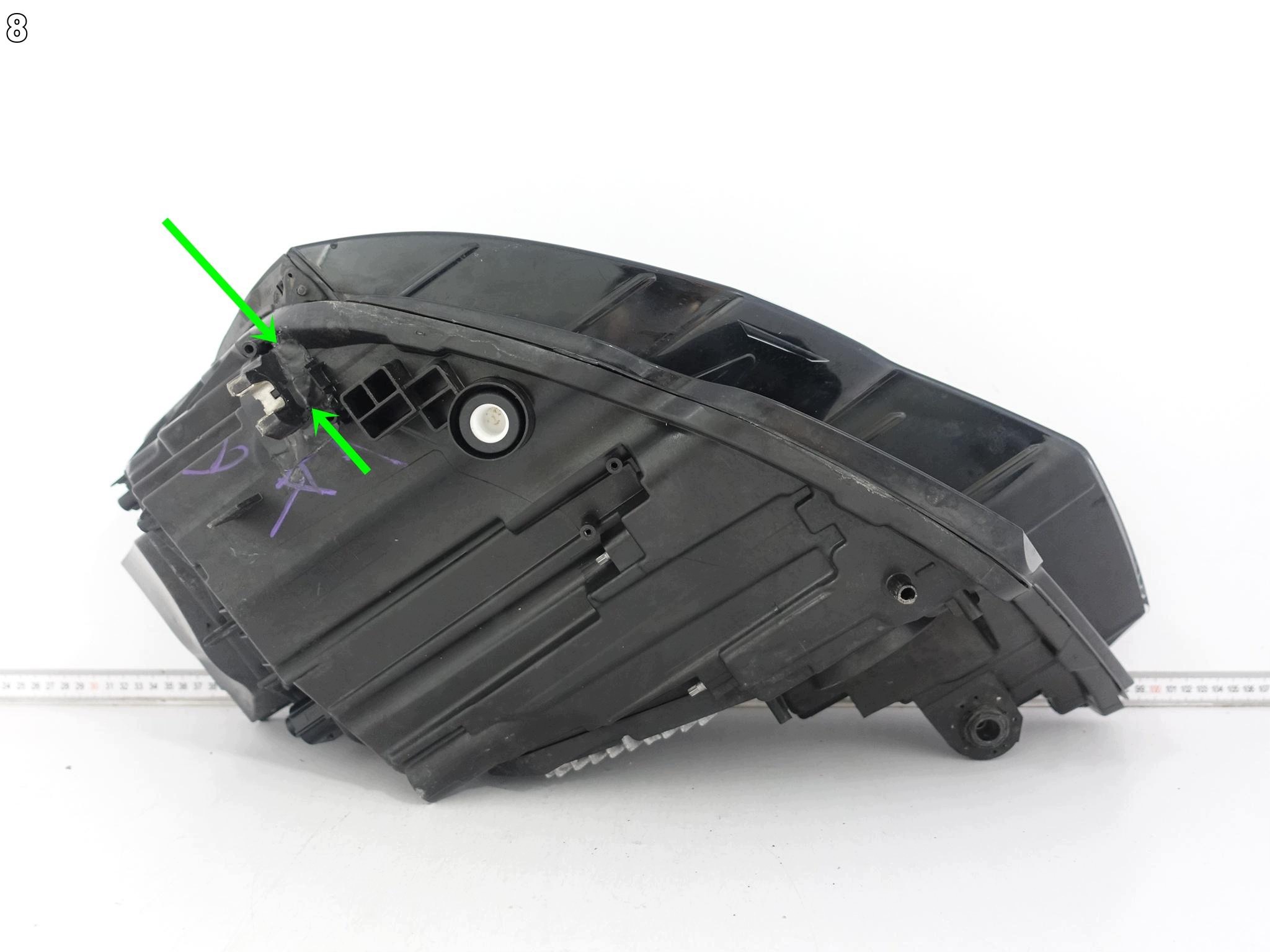 AUDI A6 S6 C8 4K0 18-25 light HEADLIGHT MATRIX FULL LED right front + module