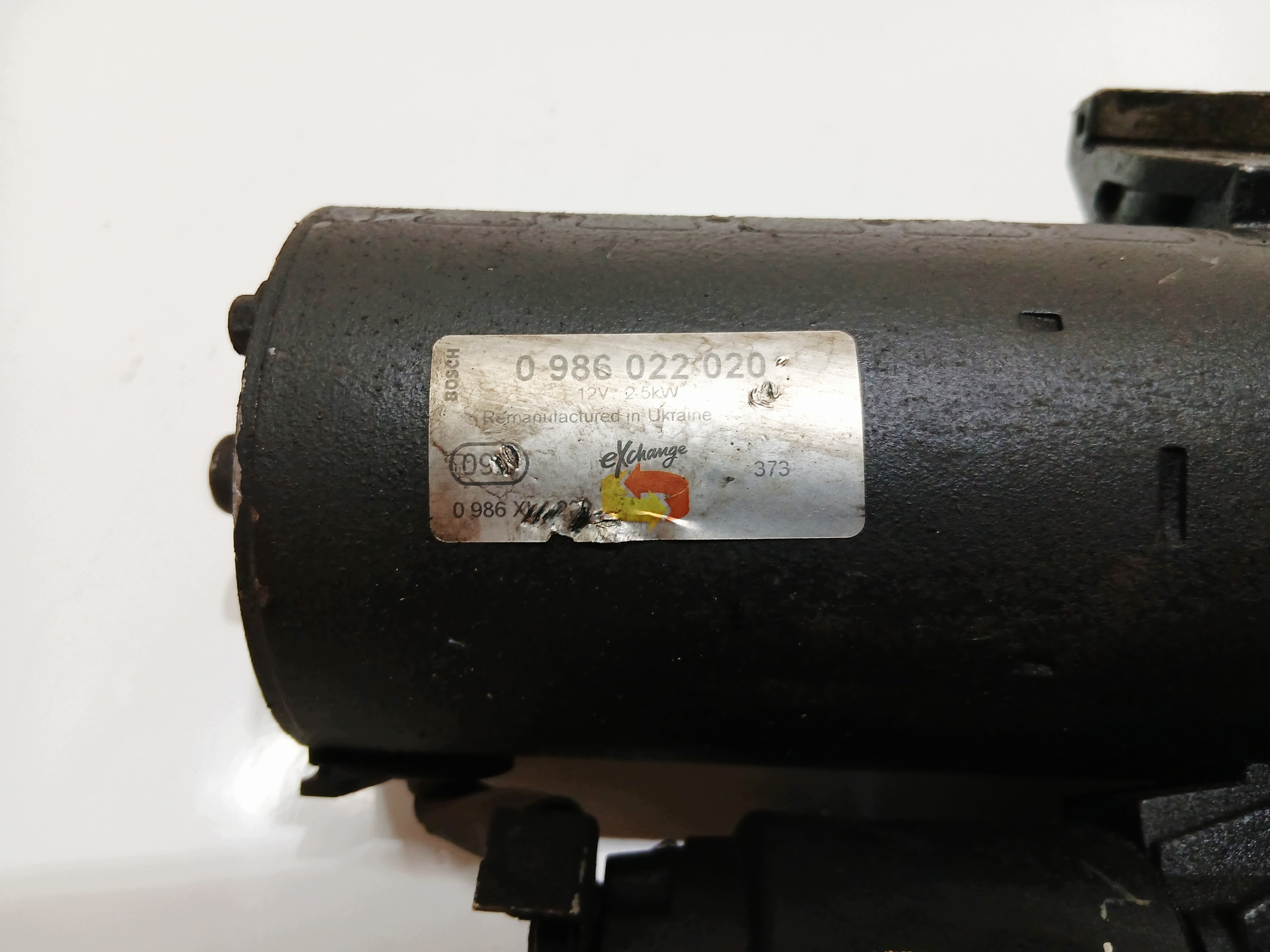 starter BMW X1 E84 LCI N47 2.0D 0986022020