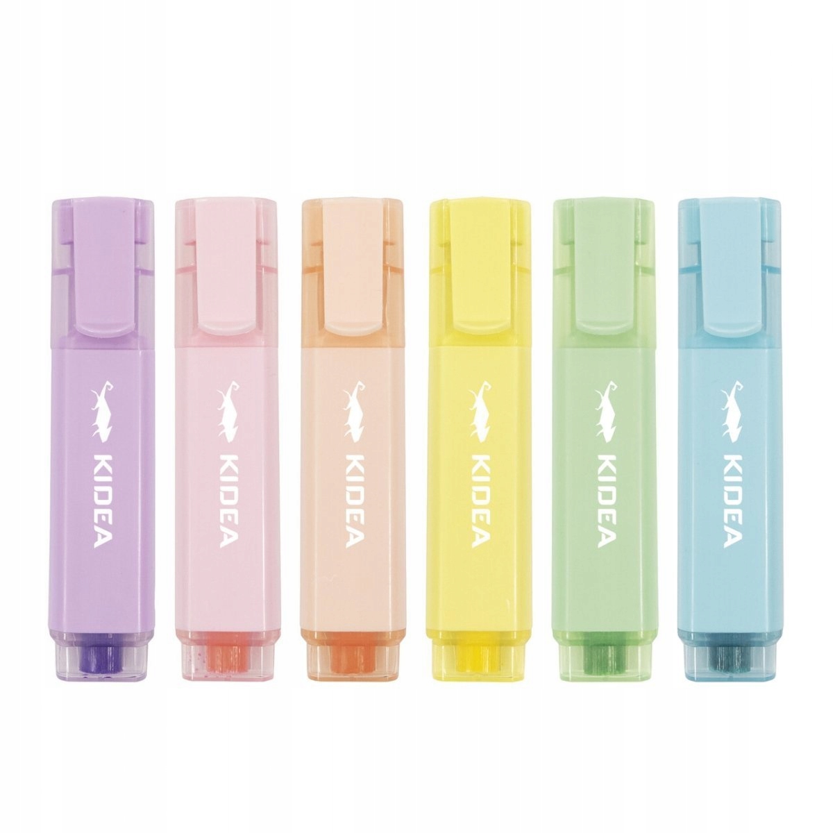 ZAKREŚLACZE PASTELOWE 6 KOLORÓW KIDEA Płeć chłopcy dziewczynki