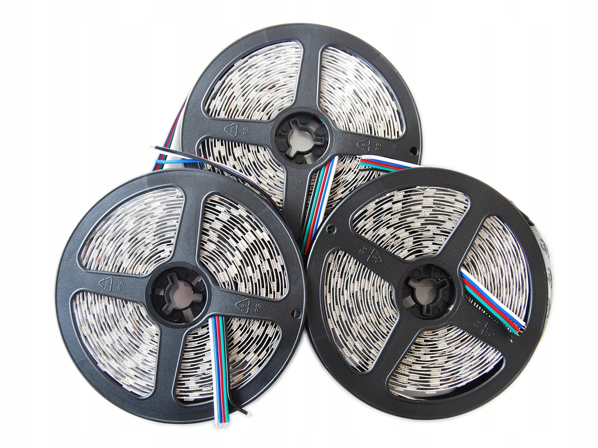 ZESTAW Taśma LED RGBW 12m PREMIUM 720D ZIMNA 5050 Moc 216 W
