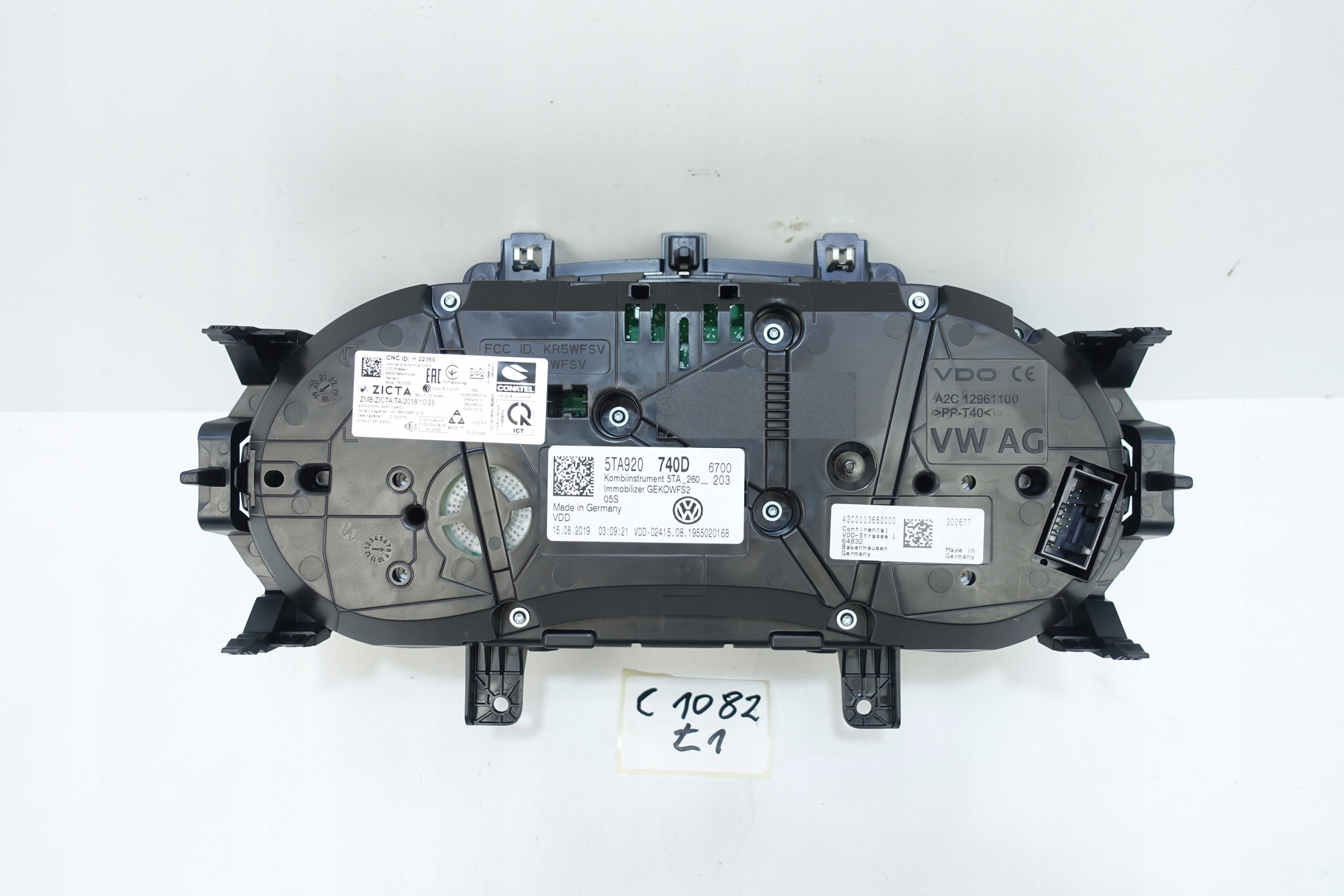 dials dials VW TOURAN III 5TA 12196K 5TA920740D