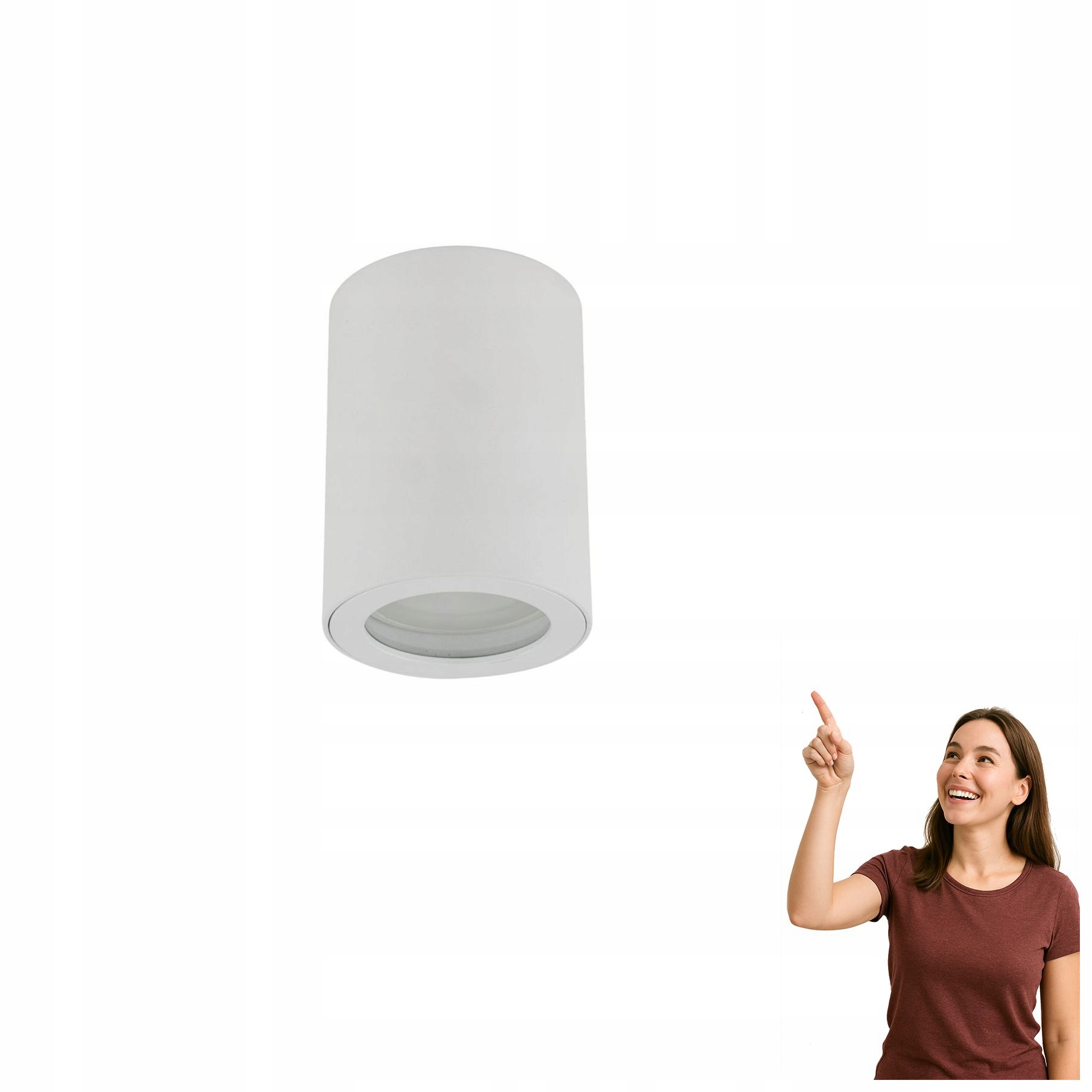 Venkovní nástěnné svítidlo IP44 Ligno White 10932 Tk Lighting
