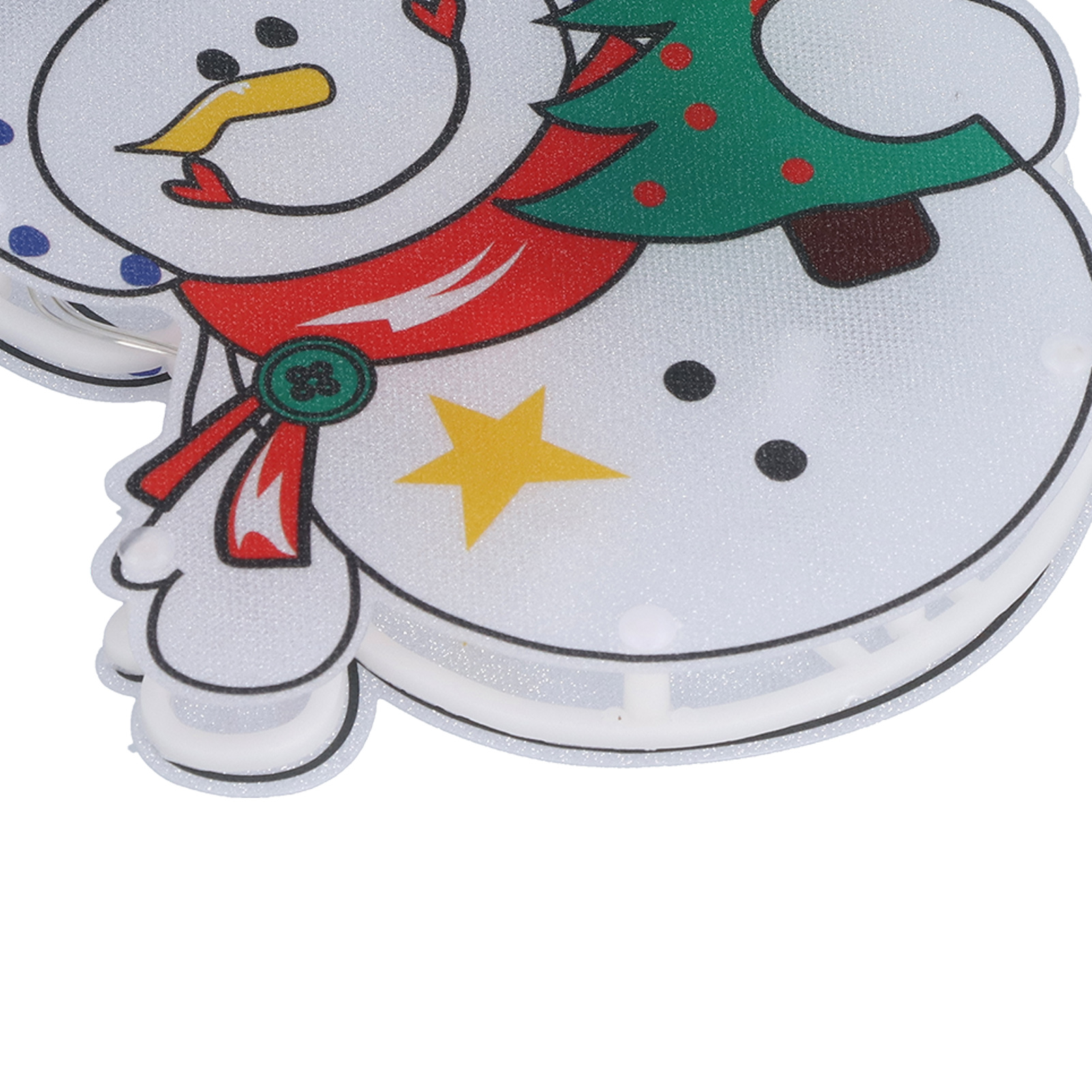 Christmas Snowman LED Window Light Zasilana Długość/wysokość 1 cm