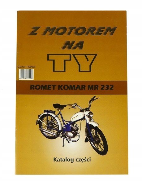KATALOG CZĘŚCI SCHEMAT ROMET MR232 Tytuł Z Motorem Na Ty.
