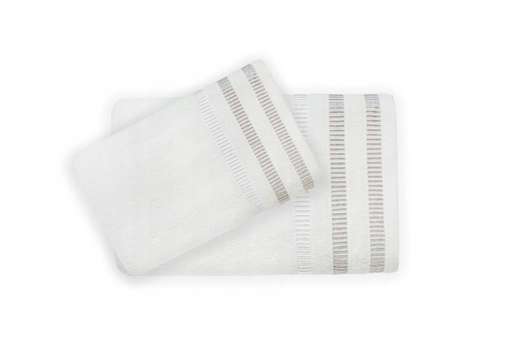 

Ręcznik bawełniany miękki gruby myjka 30x50 biały