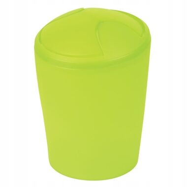 Levně Odpadkový koš Spirella Move 2 l s panty, zelený