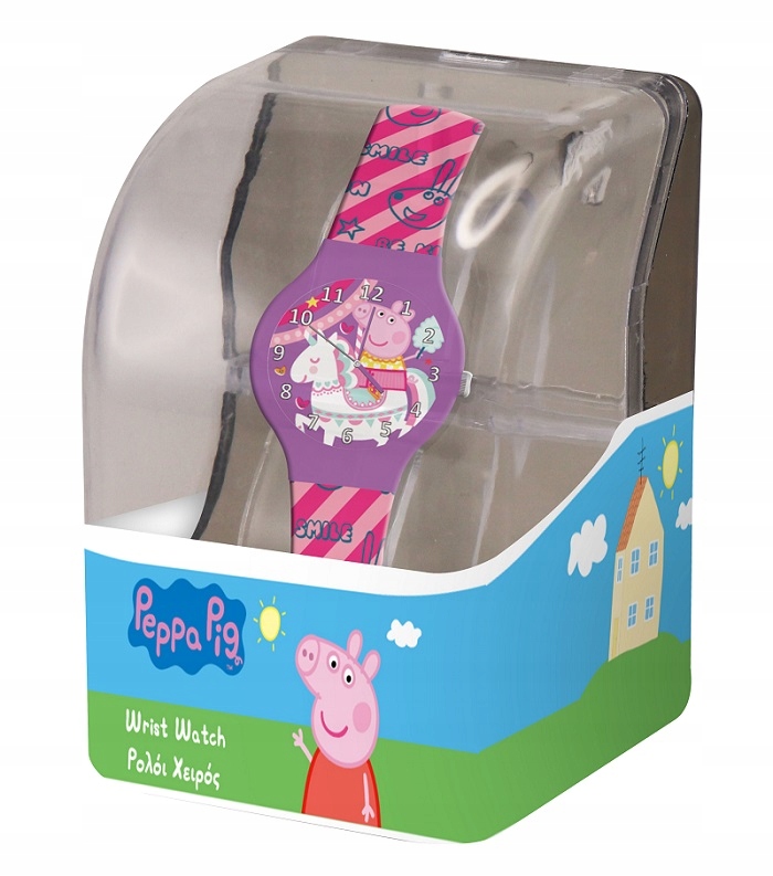 

Zegarek analogowy Świnka Peppa w pudełku 482608