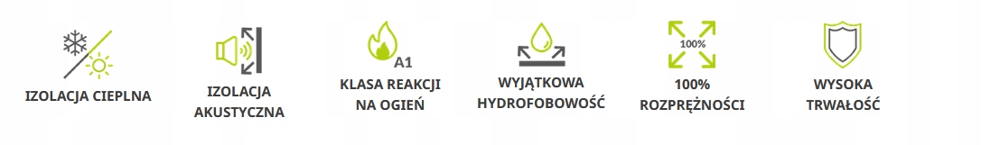 WEŁNA MINERALANA EUROWOOL M-17 0,035 5 CM Jednostka sprzedaży m2