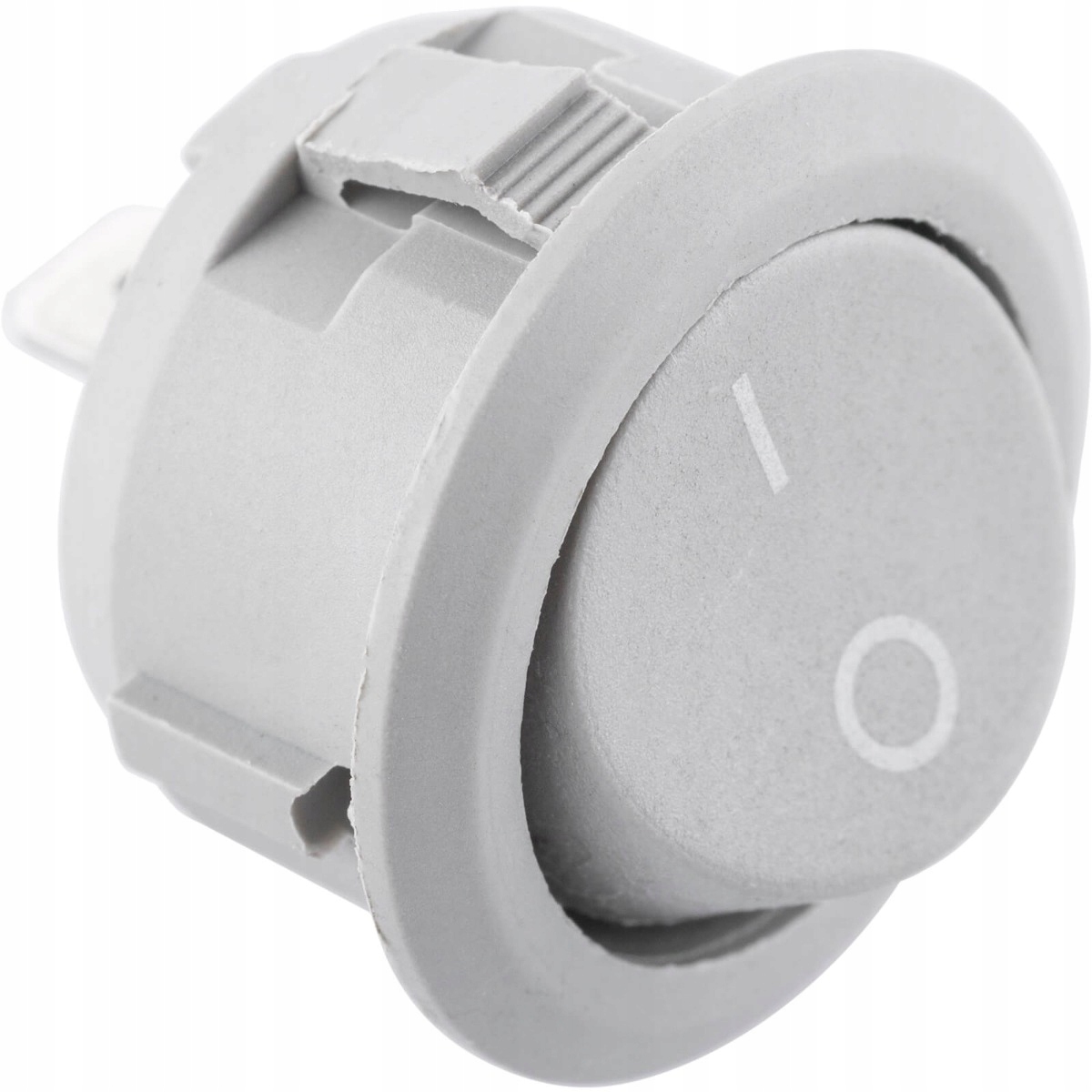 Włącznik meblowy kołyskowy ON/OFF szary