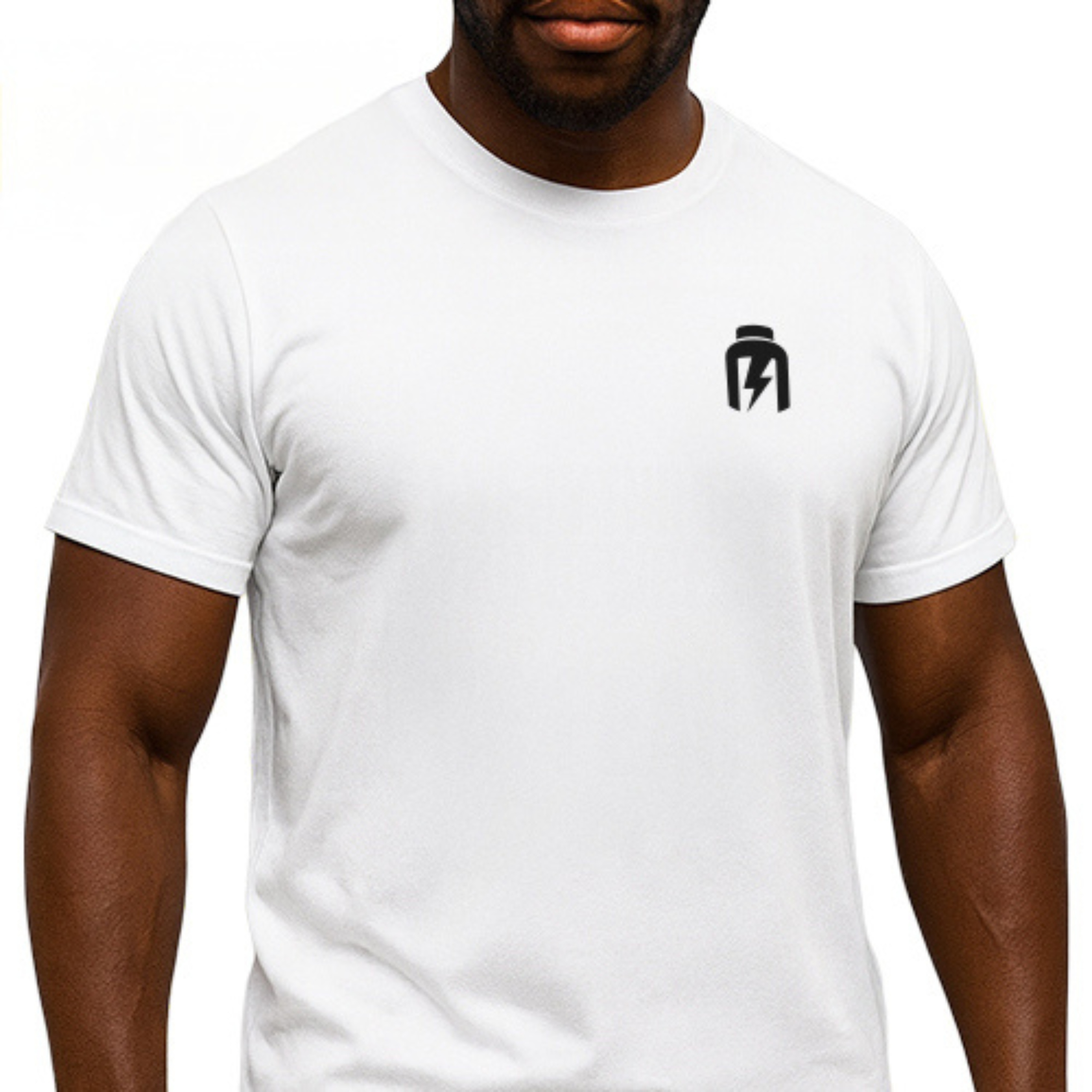 Koszulka Męska T-Shirt Bawełna Premium Biała S Hiro.lab Sportowa