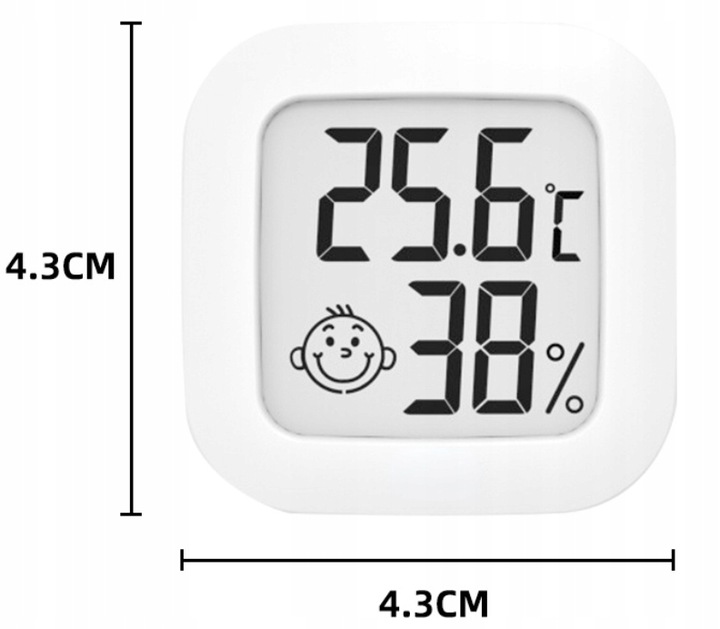 TERMOMETR POKOJOWY HIGROMETR STACJA POGODY CYFROWY Rodzaj higrometr