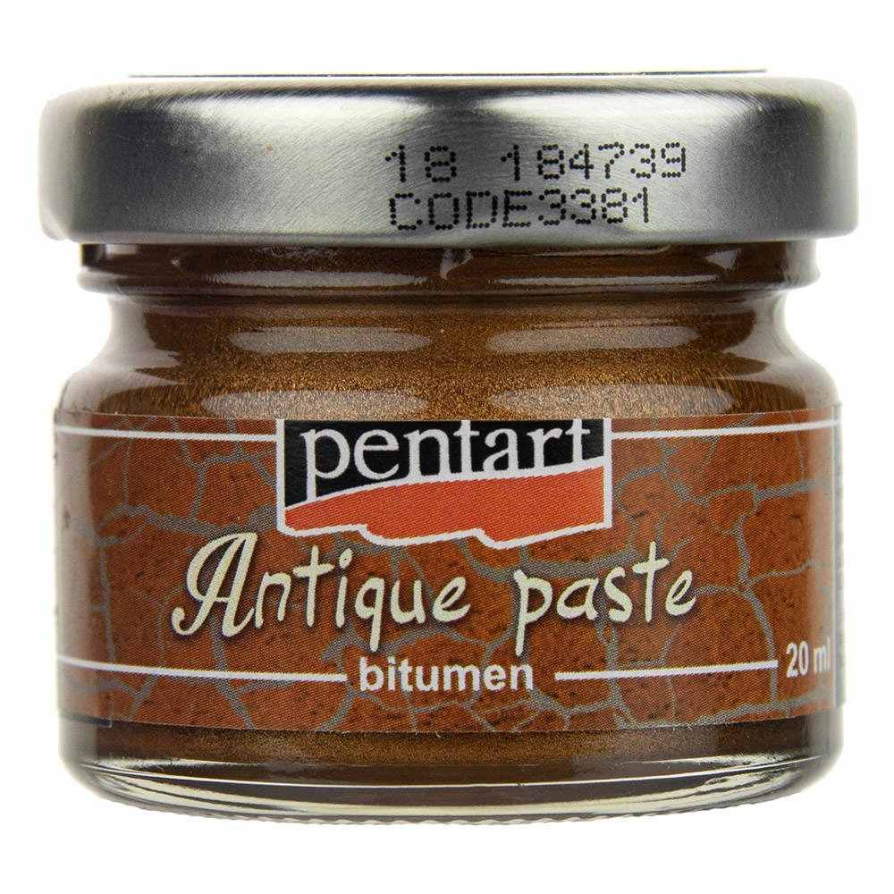 Pasta postarzająca brąz 20ml Pentart