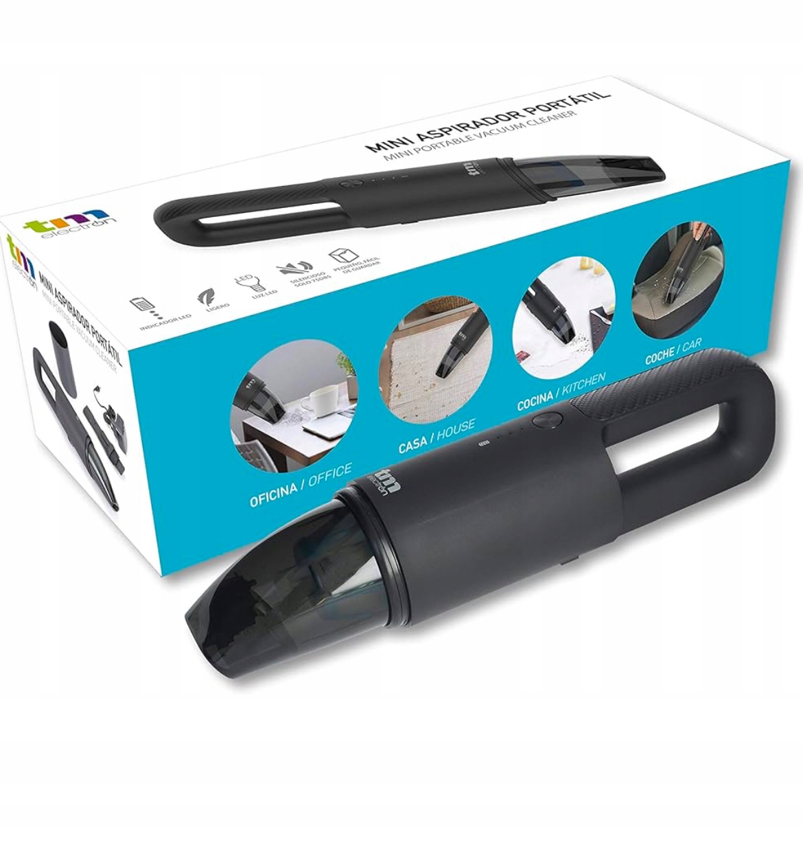 Ręczny odkurzacz Mini bezprzewodowy odkurzacz ręczny TM Electron TMPASM001