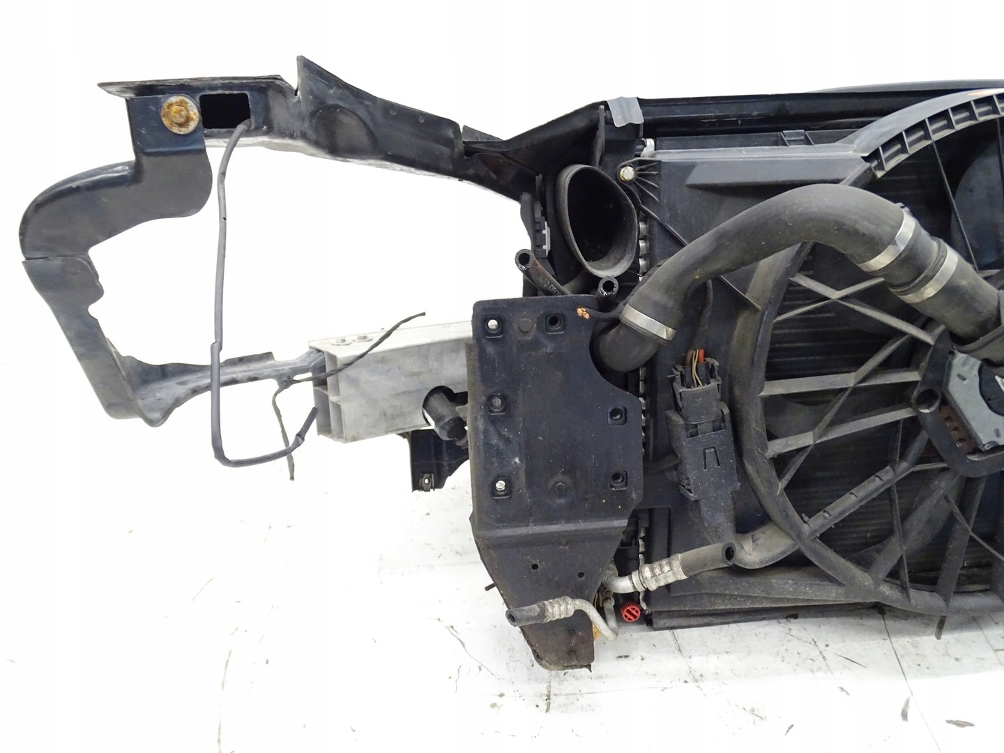 support panel for radiators complete pillar fans MERCEDES SL R230 LIFT 3.5 V6
