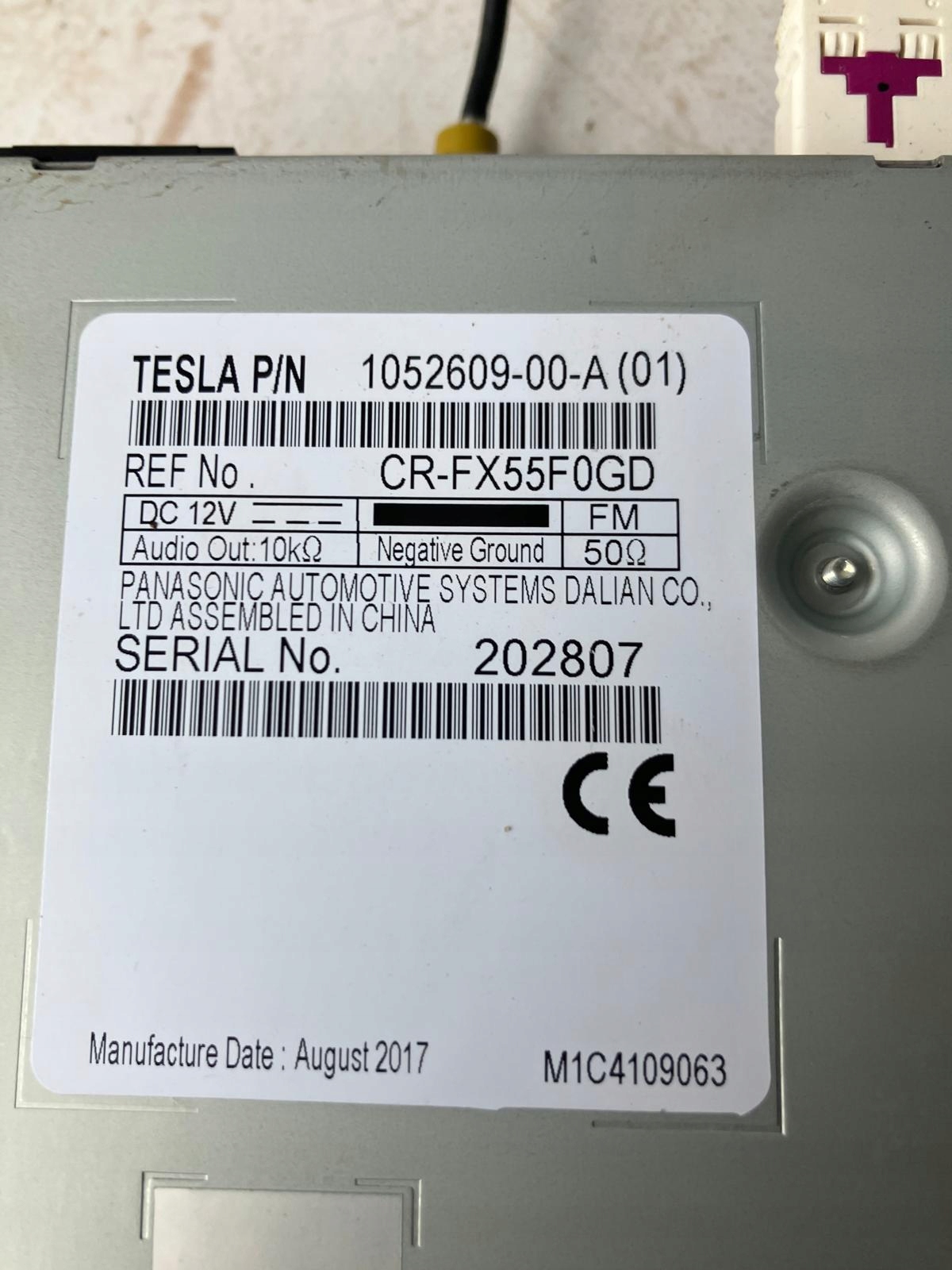modulo TUNER RADIA TESLA MODEL S 1052609-00