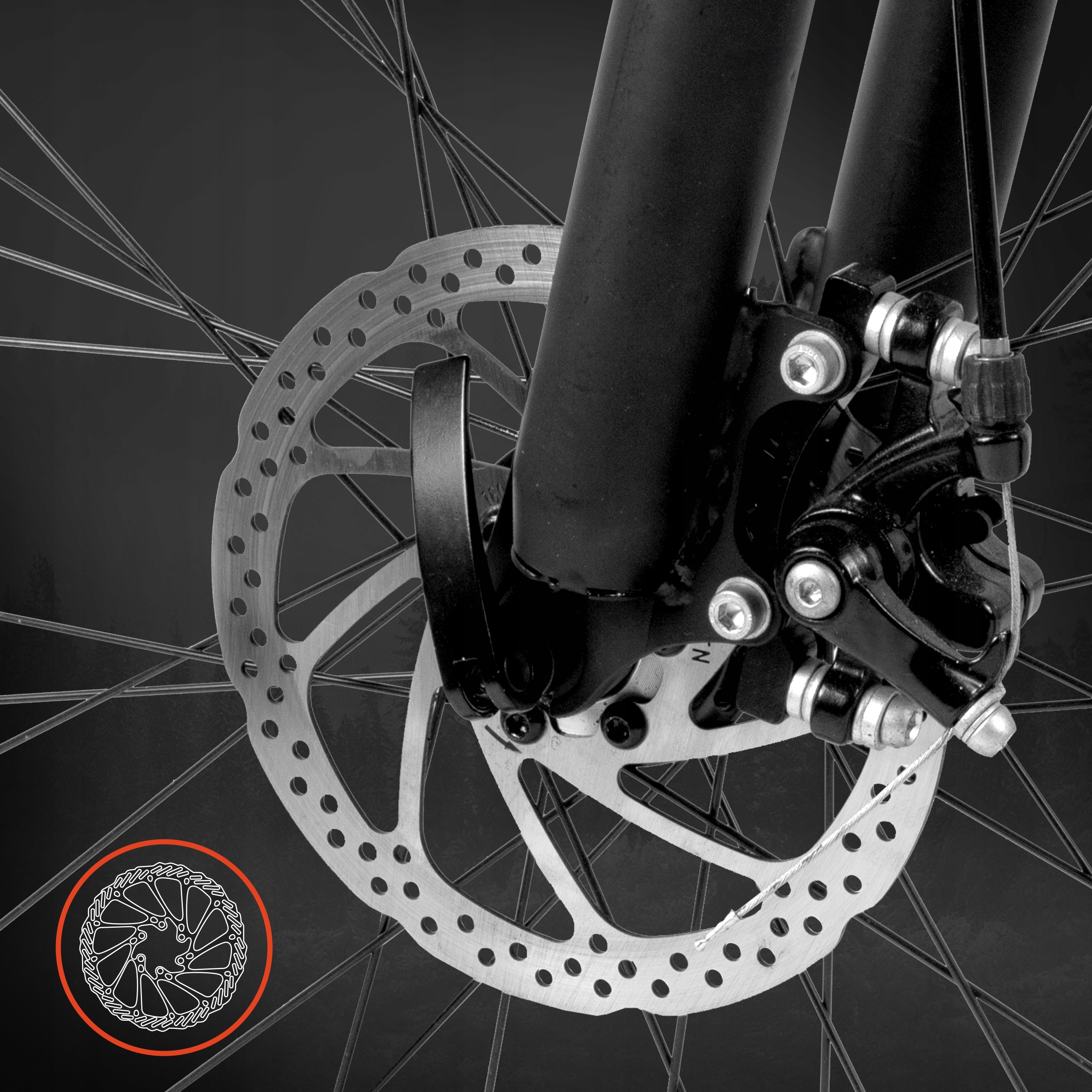 ROWER GÓRSKI MTB 21 BIEGÓW SHIMANO ALUMINIOWA RAMA 18" KOŁA 29" NÓŻKA Wyposażenie dodatkowe oświetlenie stopka