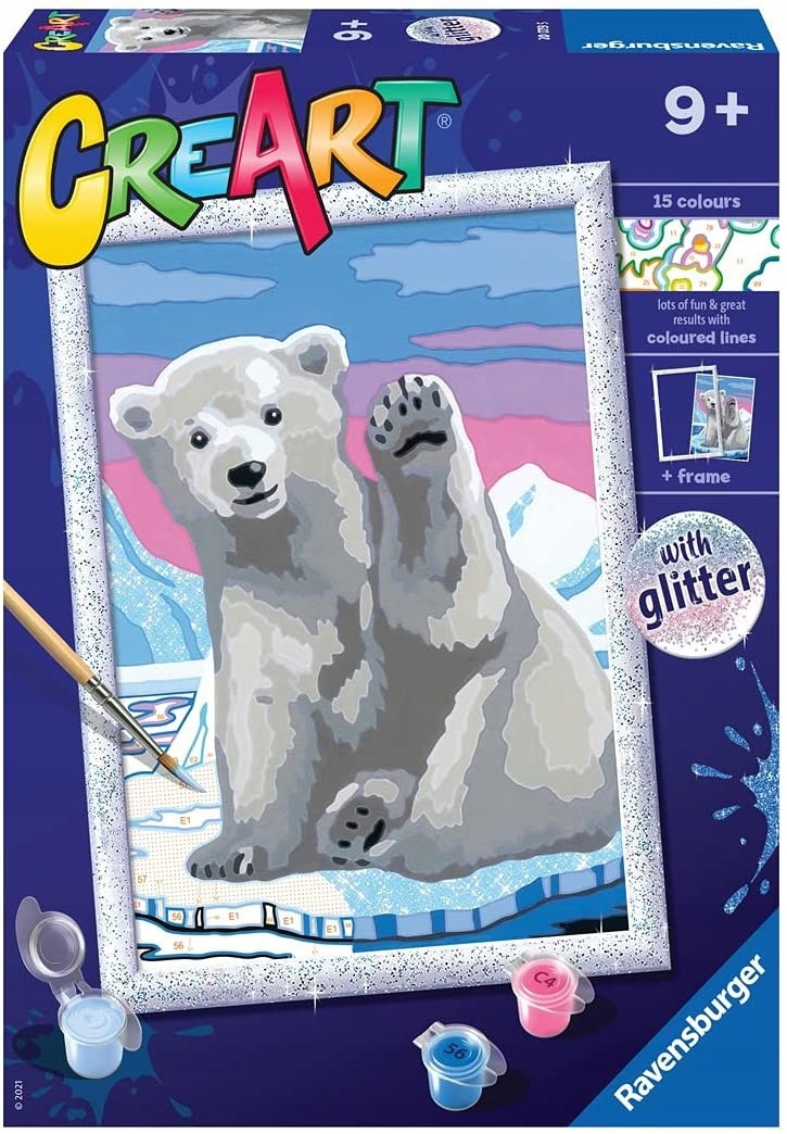 CreArt pro děti: Polární medvídek Ravensburger 468895