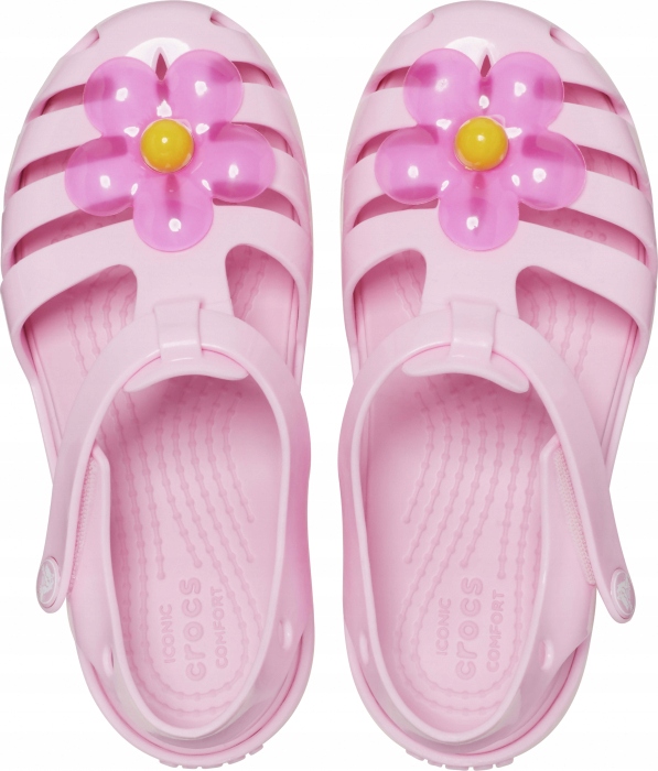 CROCS SANDAŁKI DLA DZIEWCZYNKI ISABELLA CHARMS RÓŻOWE DZIEWCZĘCE R. 22.5 Kod producenta 67643#06M8997