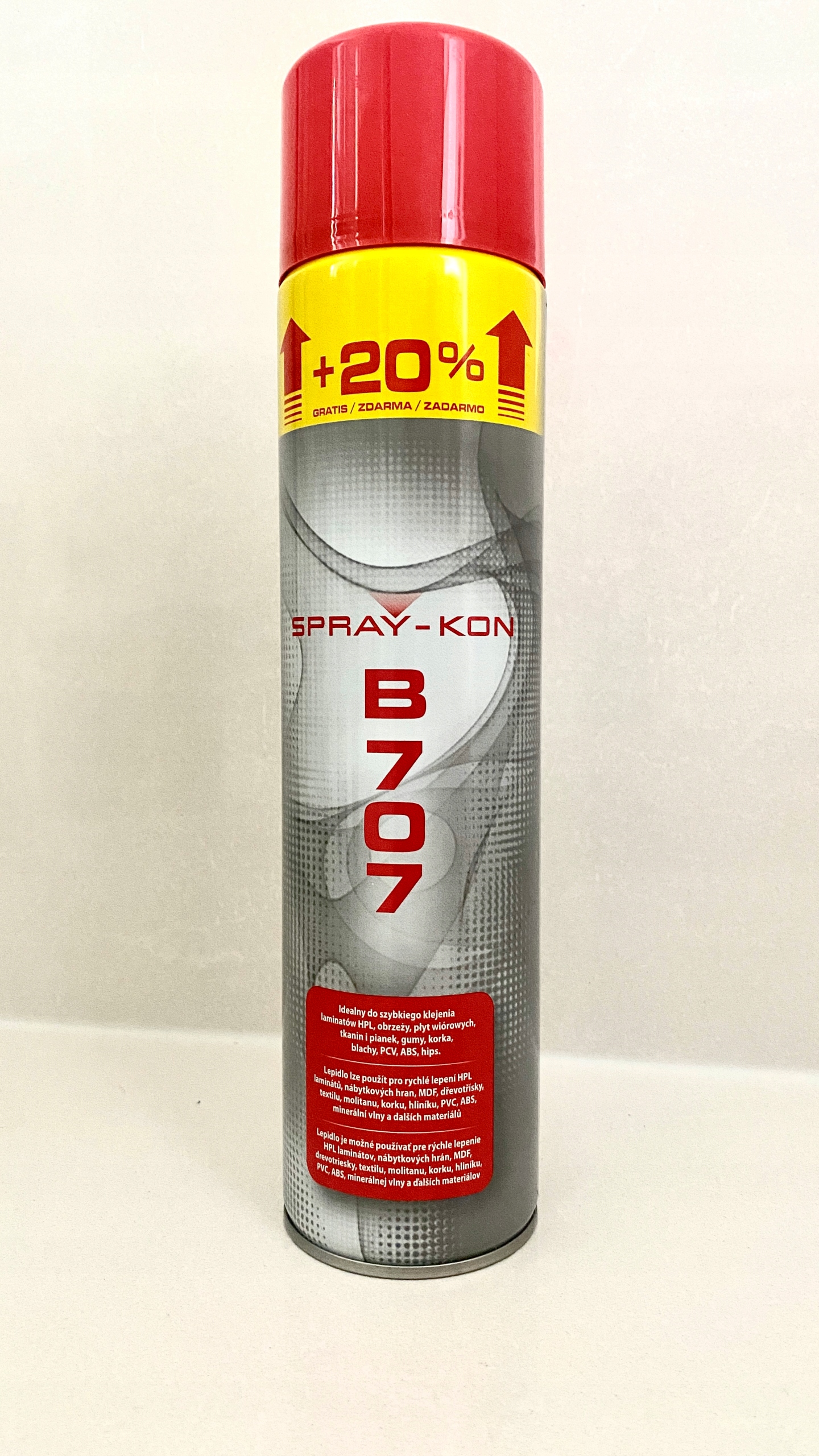

Klej kontaktowy Spray-Kon B707 600 ml spray