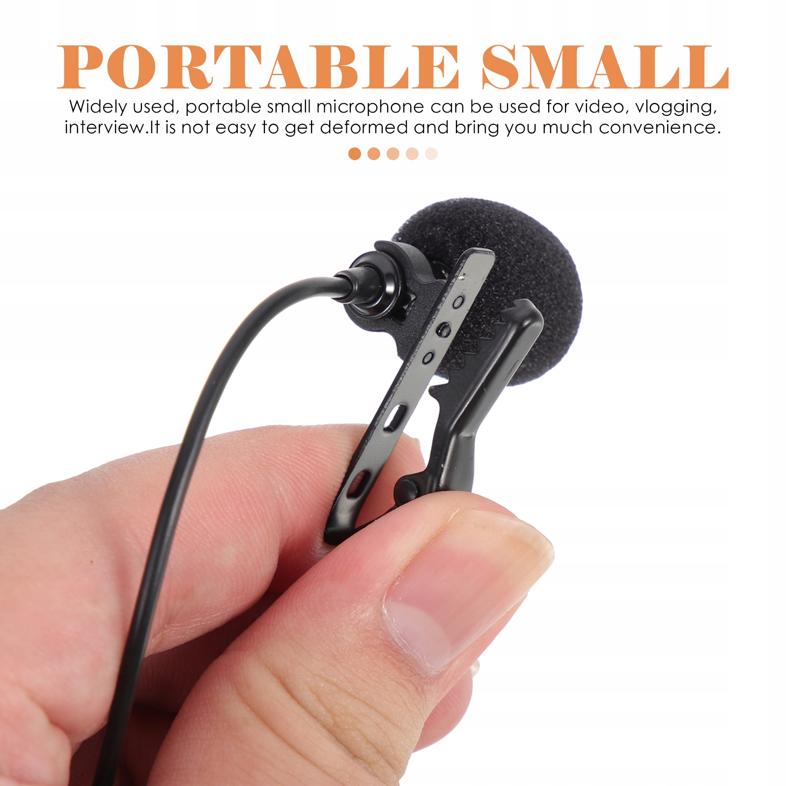 Nagrywanie mikrofonu krawatowego Asmr Marka inna