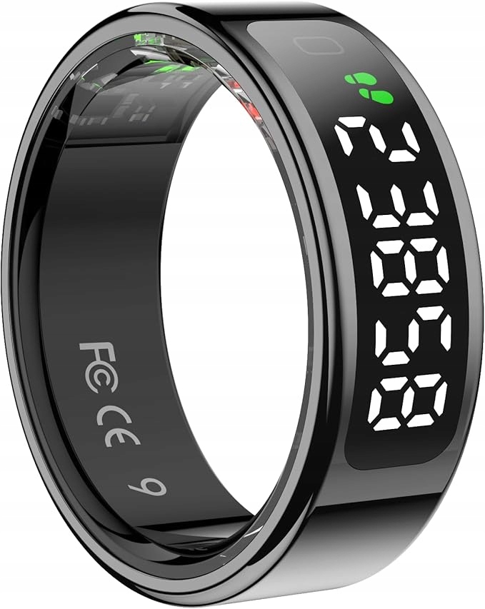 Smart Ring Oba R15 Inteligentní kroužek s displejem 5 Atm, velikost 12