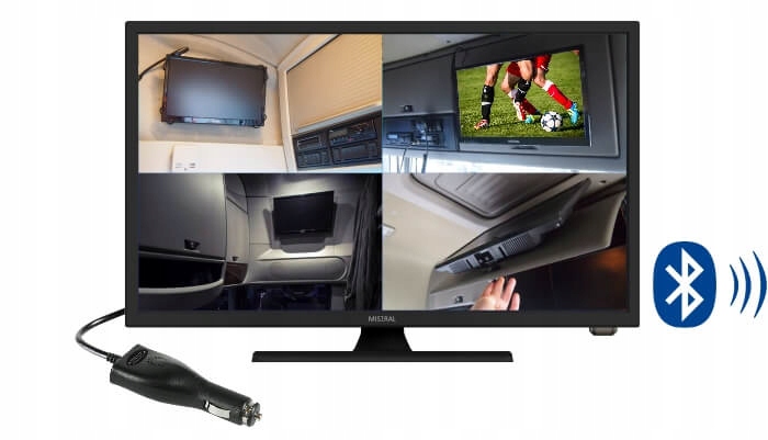 TELEWIZOR SAMOCHODOWY TV TIR do CIĘŻARÓWKI 21,5 12/24V SMART TV DVB-T2 M02 Przekątna ekranu (cale) 21.5