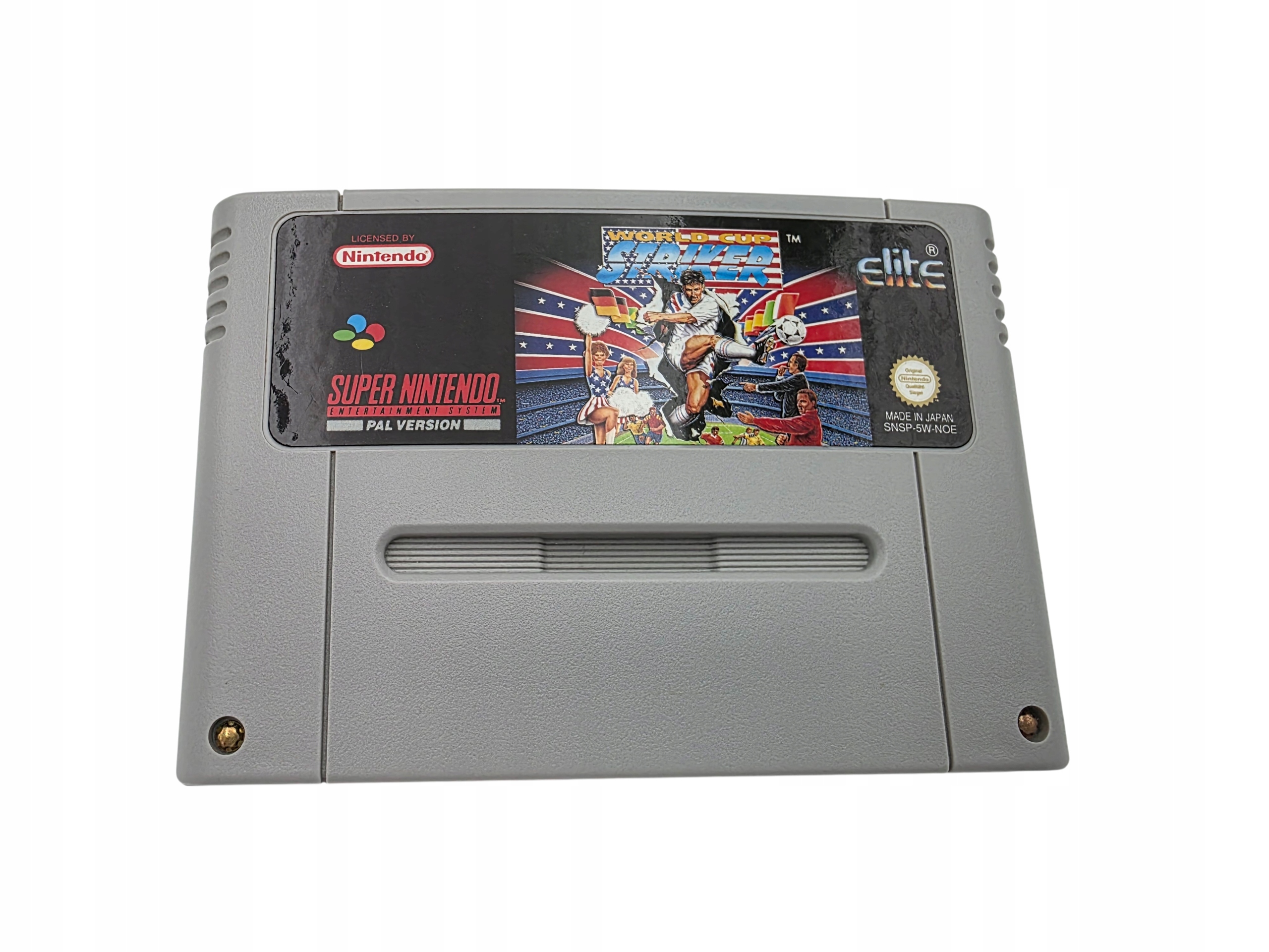NINTENDO SNES WORLD CUP STRIKER ORYGINAŁ