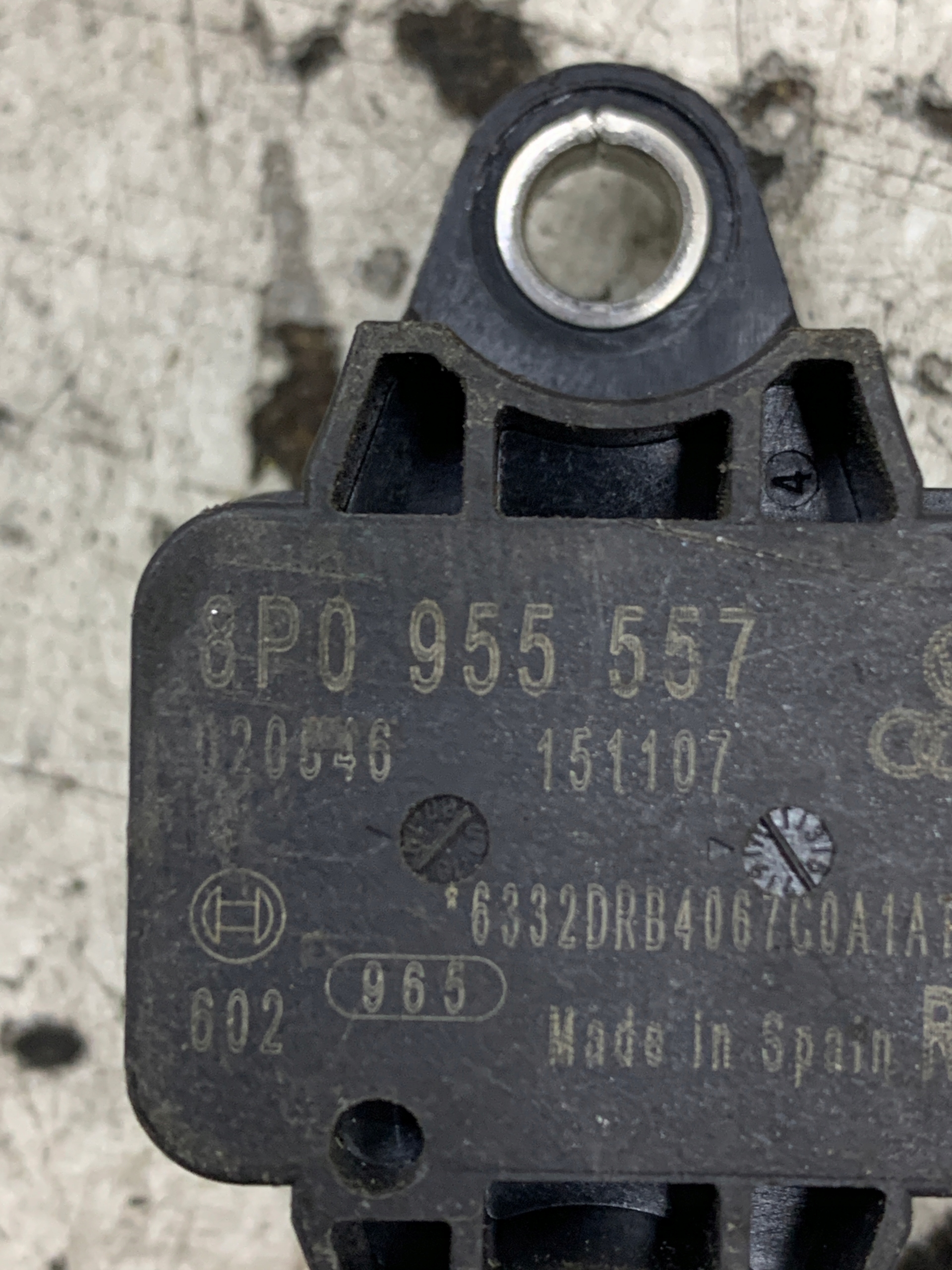 impact sensor 8P0955557 VW AUDI