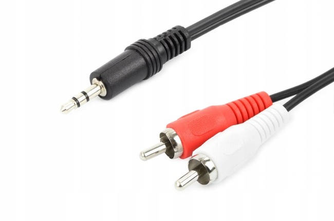 

Kabel przewód miniJack 3.5mm 2x Rca 2.5m Accura