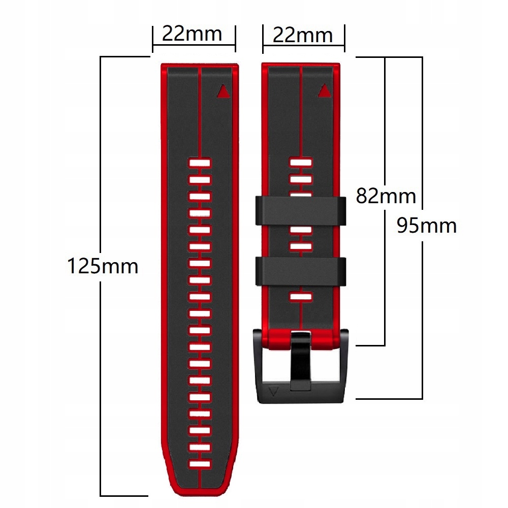 PASEK SILIKONOWY QUICKFIT DO GARMIN FENIX 5 5 PLUS 6 6 PRO 7 7 SOLAR EAN (GTIN) 5905080023244
