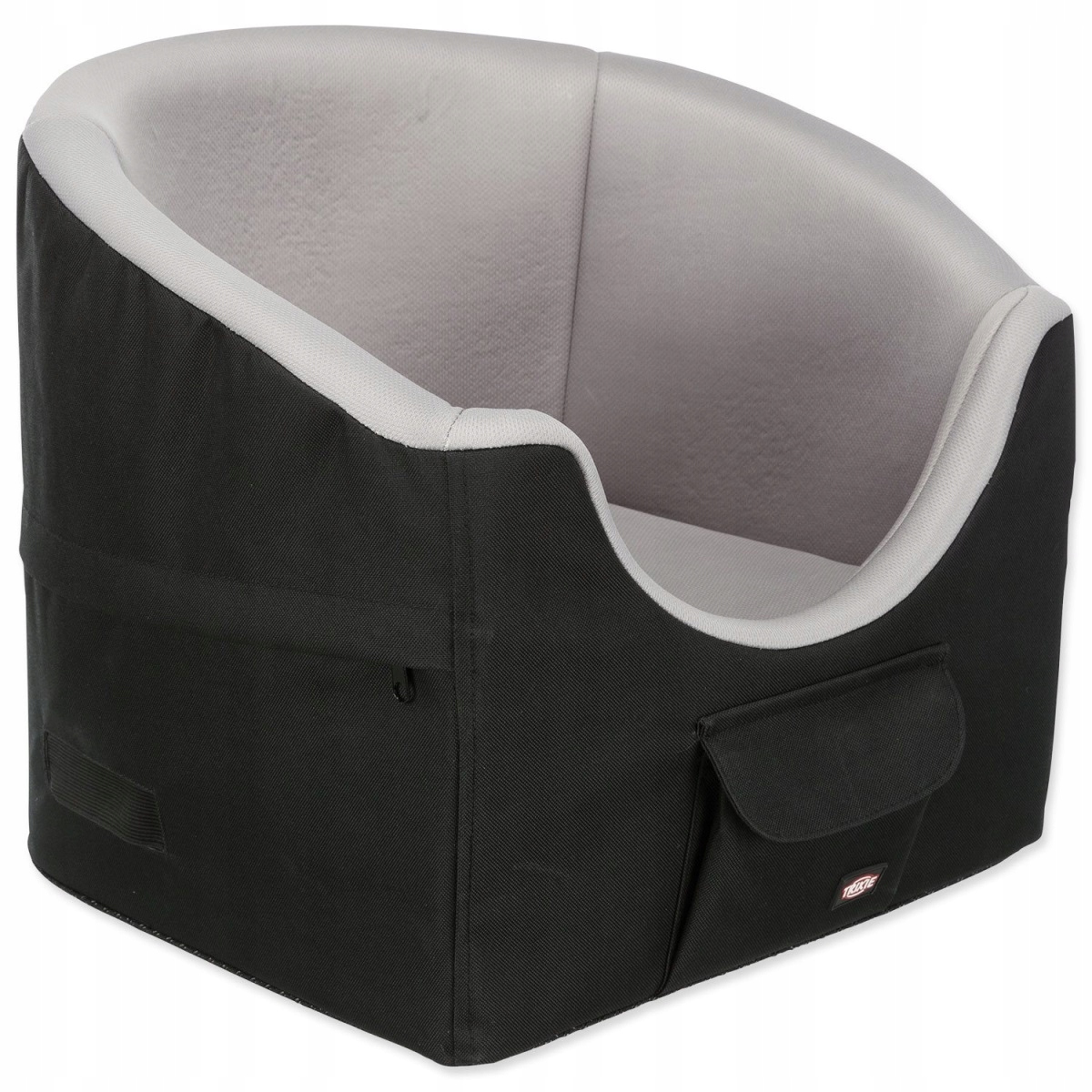 Levně Sedačka do auta 45×39×42cm černo-šedá