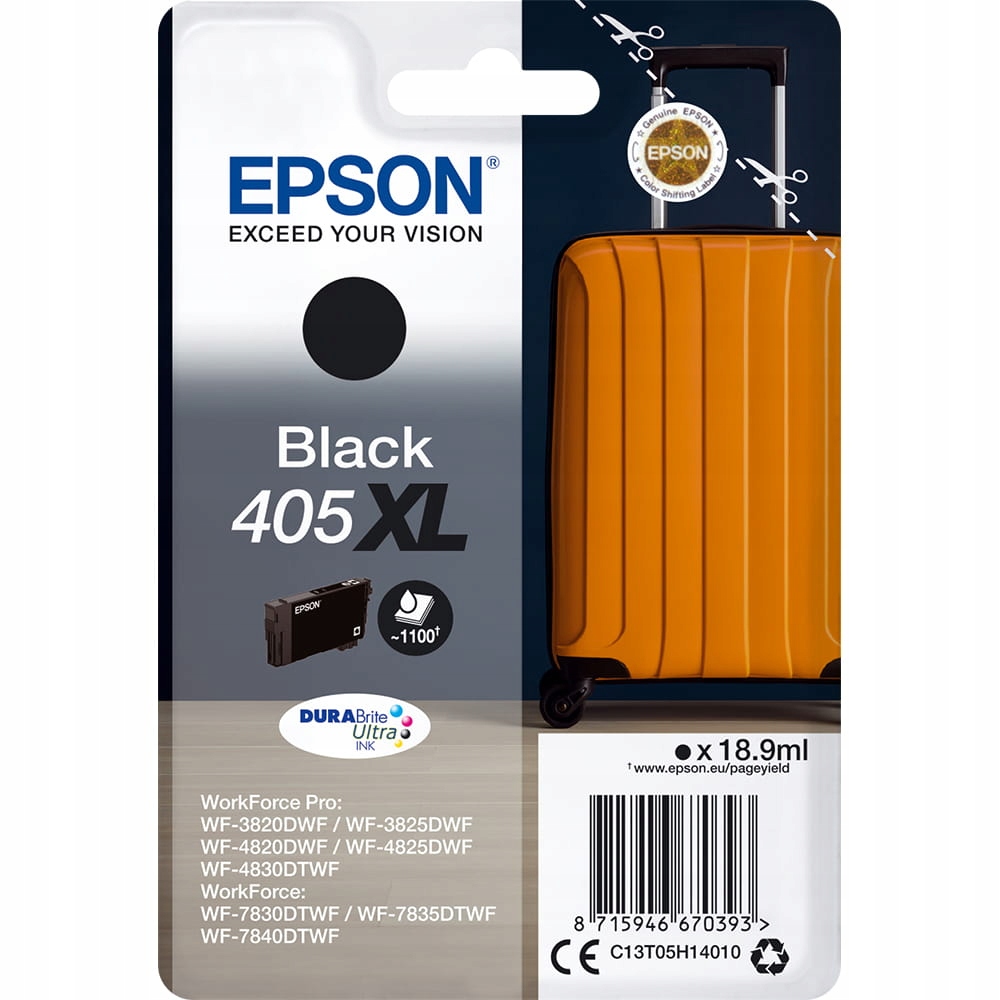 Tusz Epson C13T05H14010 405XL C13T05H14010 czarny (black)