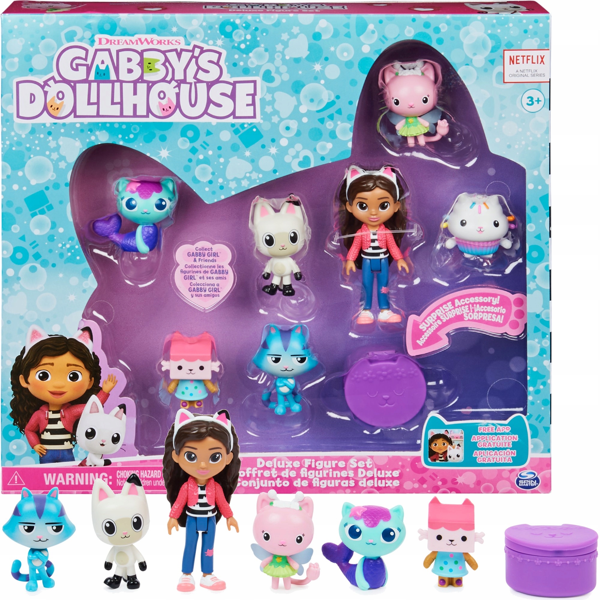 

Koci Domek Gabi Zestaw 7 Figurek Gabby's Dollhouse