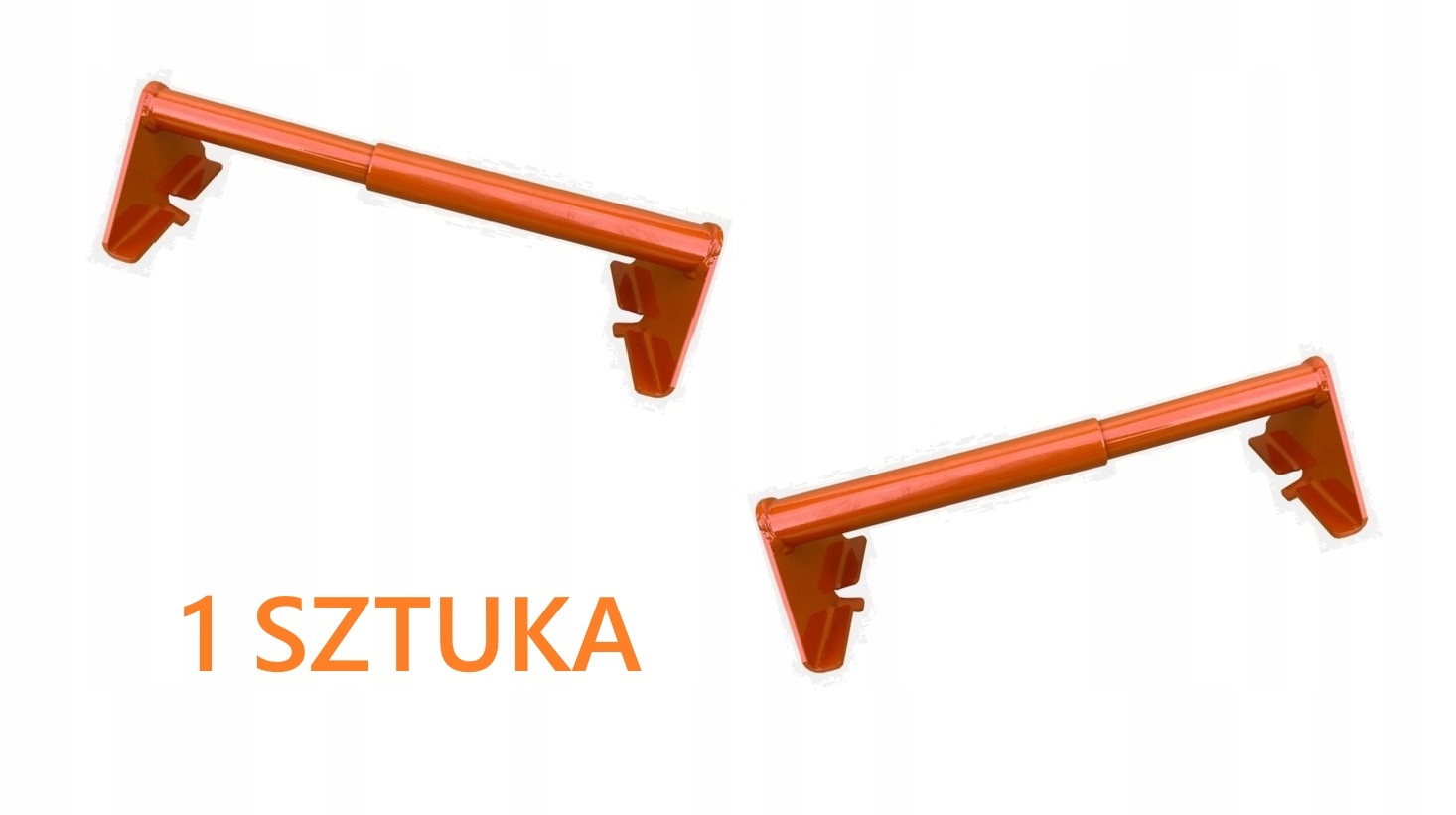 Autolaweta klin 29-46 cm oranžová stopka blokování nájezdu nosník Lohr