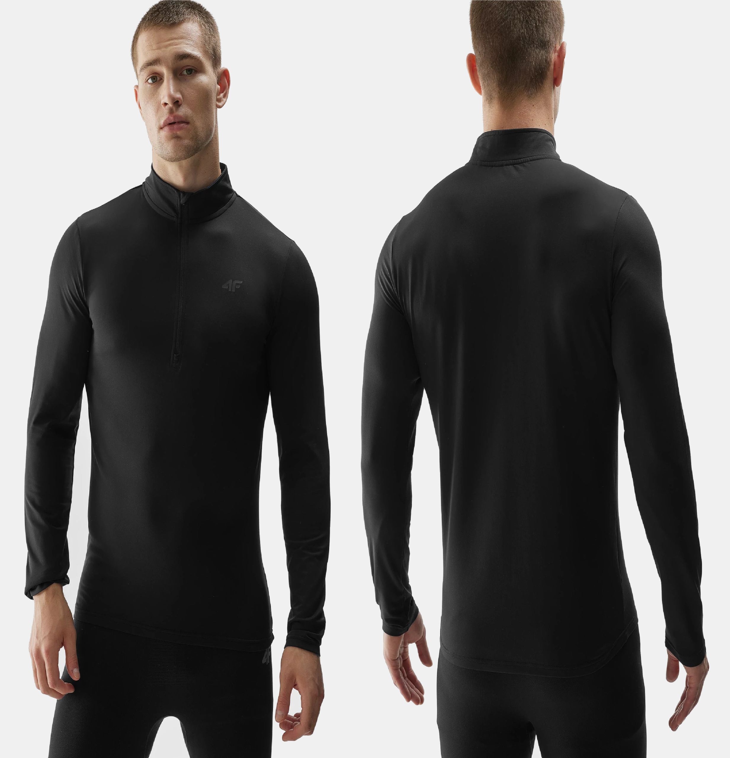 4F Termoaktivní Spodní Prádlo Mikina Fleecová Horní Díl