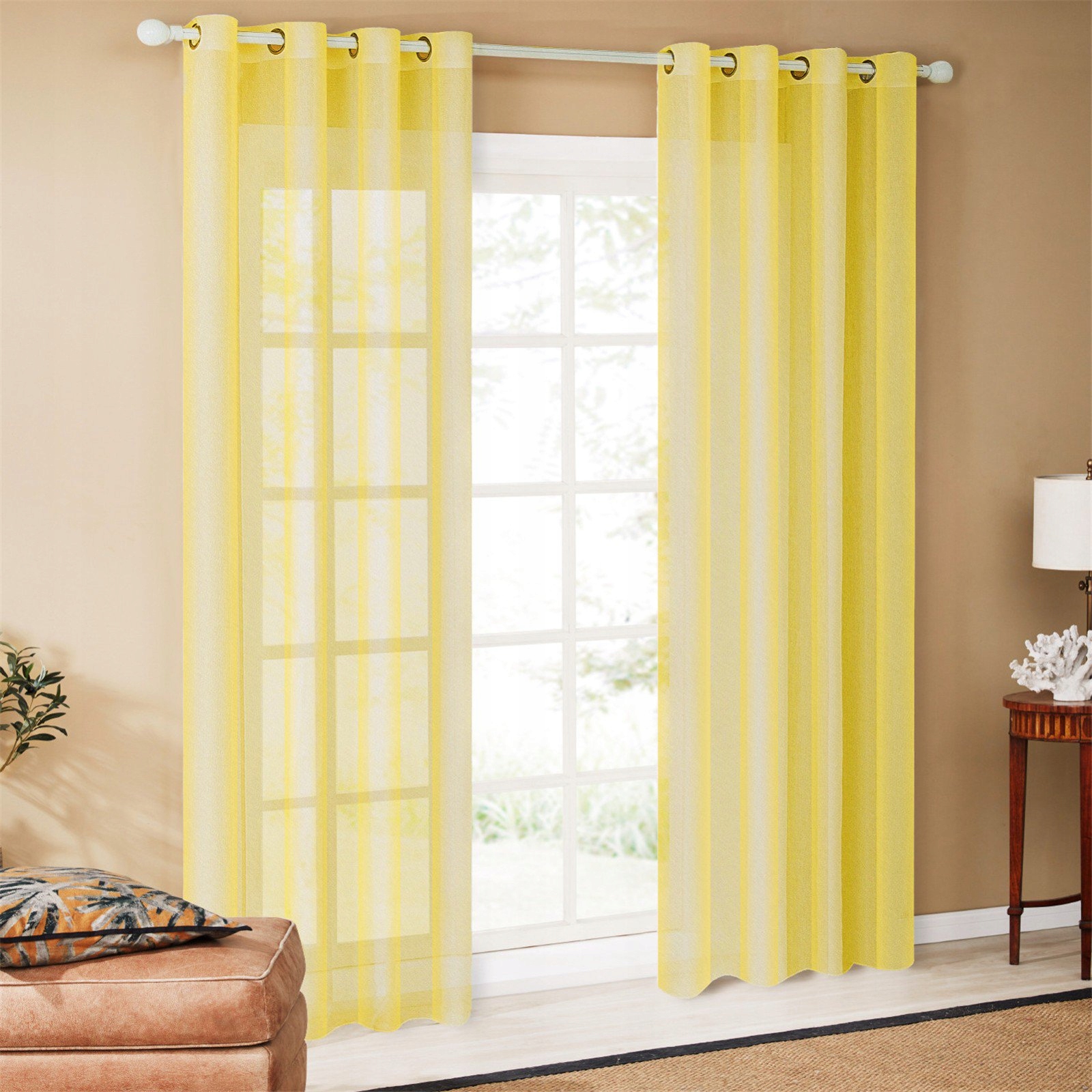 ZASŁONY GOTOWE ZASŁONA PRZELOTKI 140x220 KÓŁKA